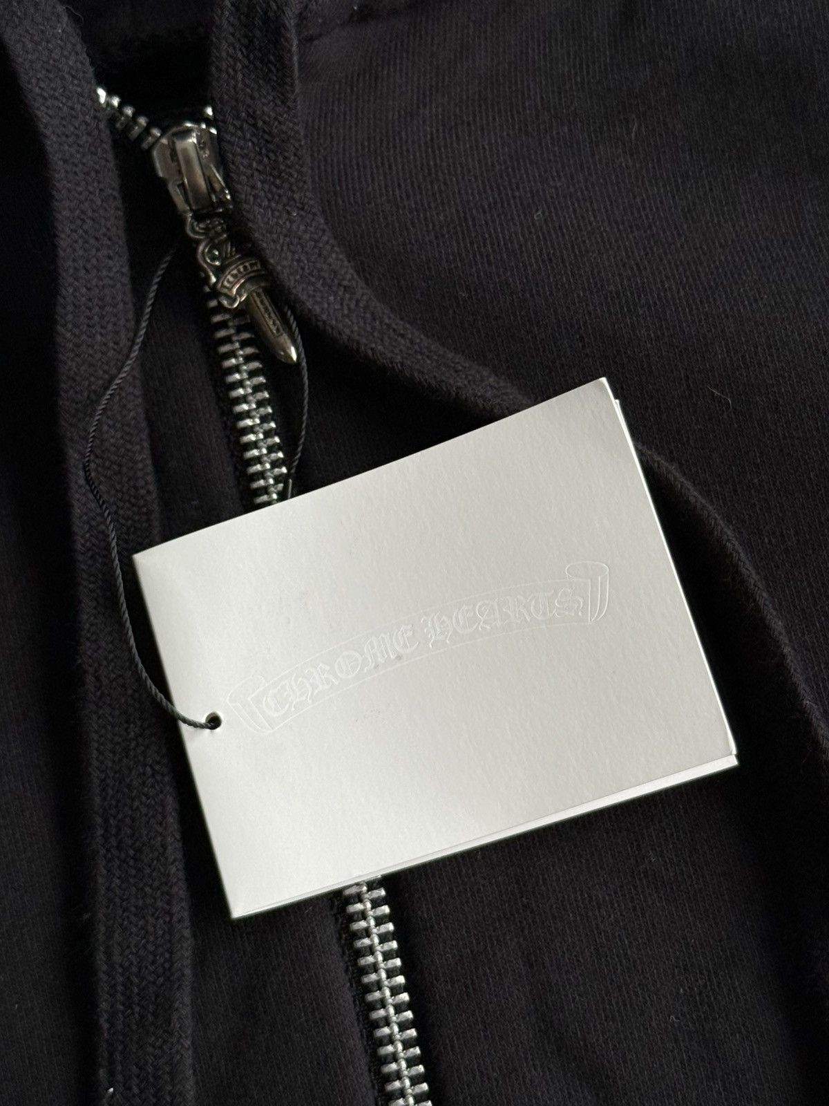 Chrome Hearts RARE DS - Cross Patched Chrome Zip Hoodie Size S / US 4 / IT 40 - 8 Thumbnail