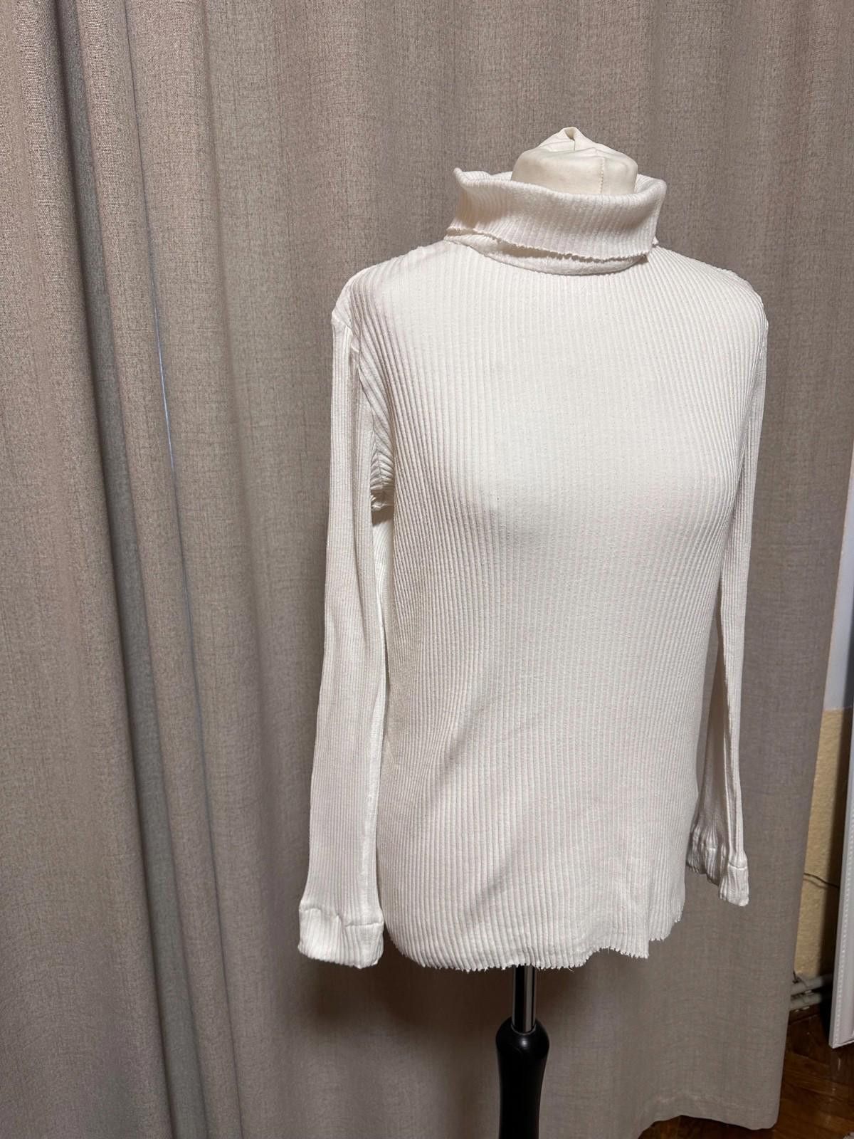 Helmut Lang Helmut Lang ribbed-knit long-sleeve top sz L Size L / US 10 / IT 46 - 3 Thumbnail