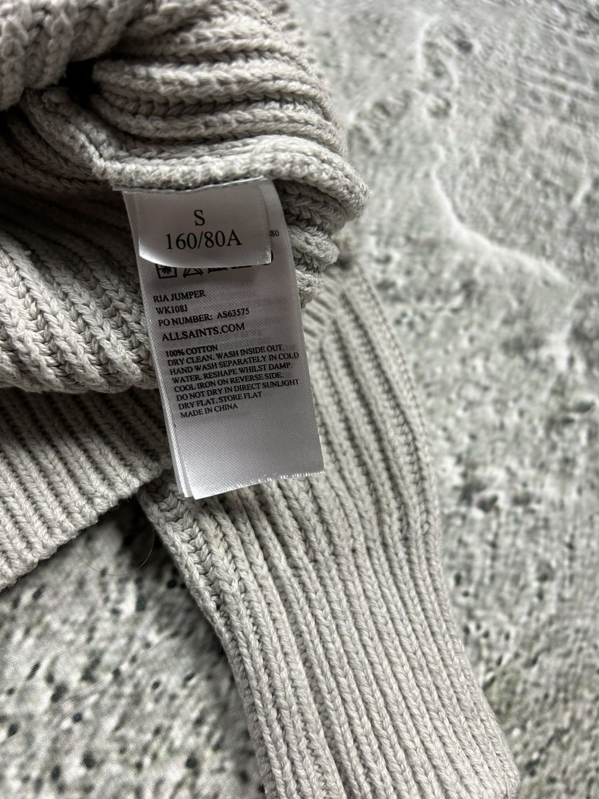 Allsaints Allsaints Ria Jumper sweater beige Size S / US 4 / IT 40 - 5 Thumbnail