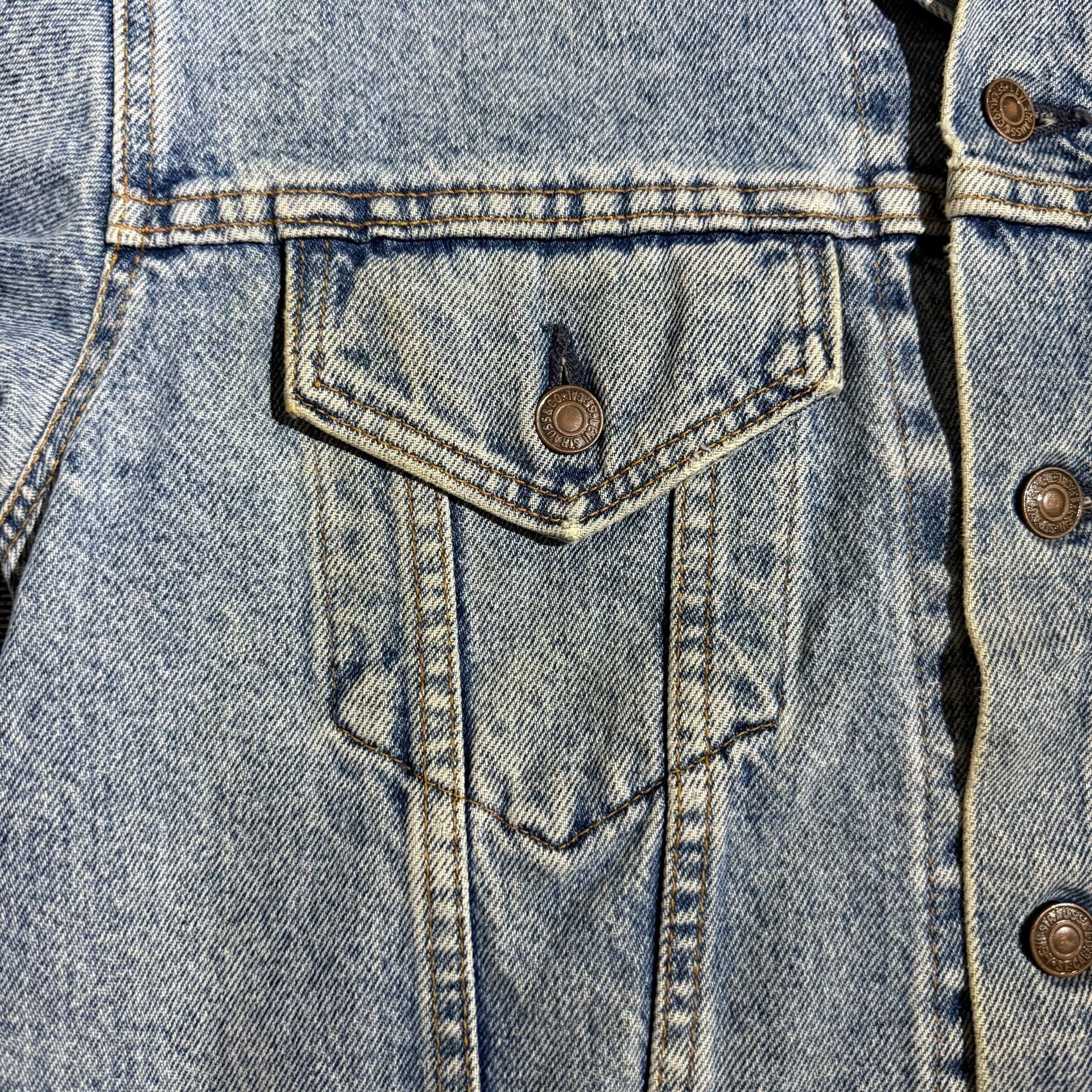 Levi's Vintage Clothing Levi's LVC70505 Denim Jacket Size US XXS / EU 40 - 5 Thumbnail