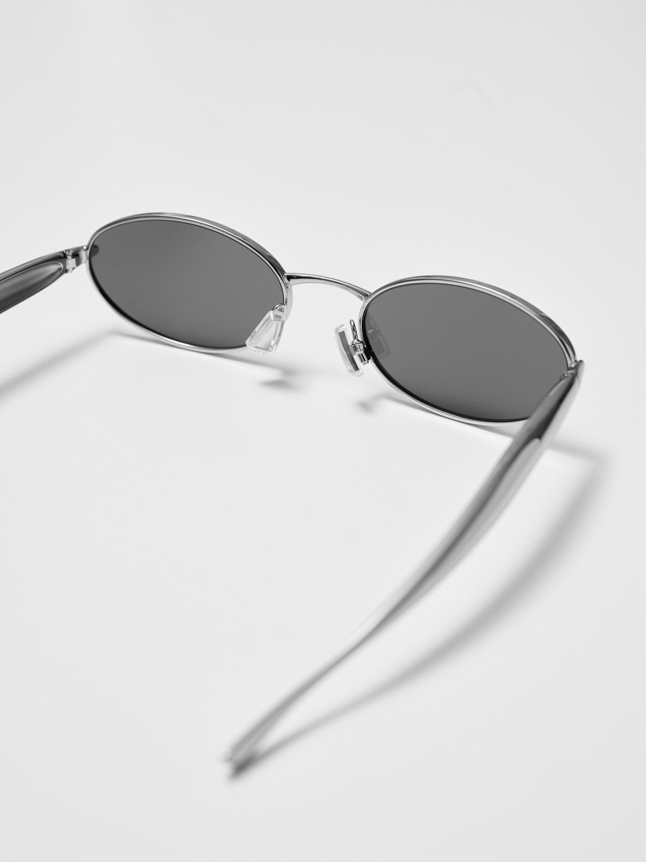 Bottega Veneta BOTTEGA VENETA BV1386S 003 SILVER GREY Size ONE SIZE - 5 Thumbnail