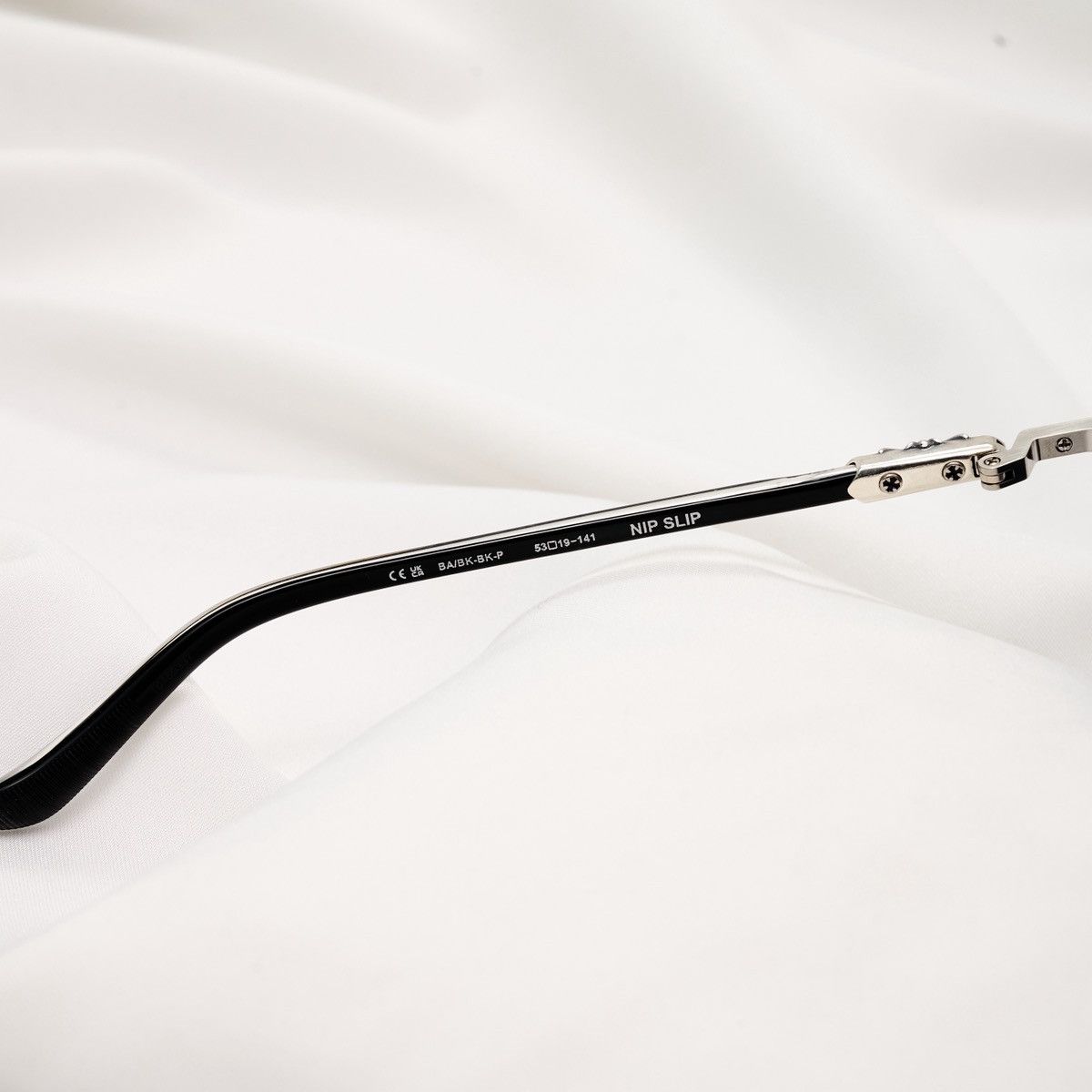 Chrome Hearts CHROME HEARTS NIP SLIP BRUSHED ALLOY/BLACK-BLACK-PLASTIC SUNGLASSES Size ONE SIZE - 5 Thumbnail