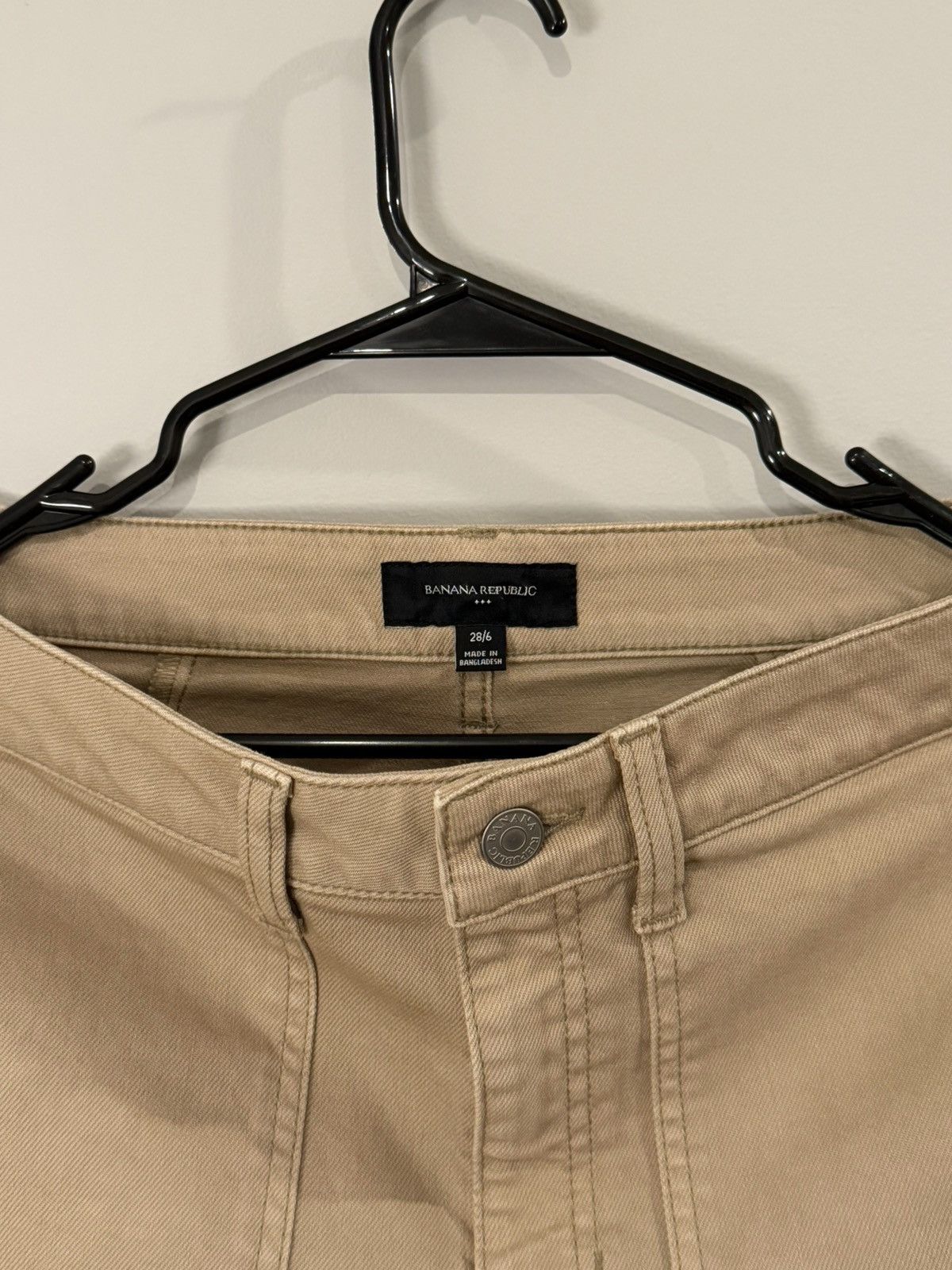 Banana Republic Banana Republic Khaki Workwear Style Pants Size US 30 / EU 46 - 3 Thumbnail