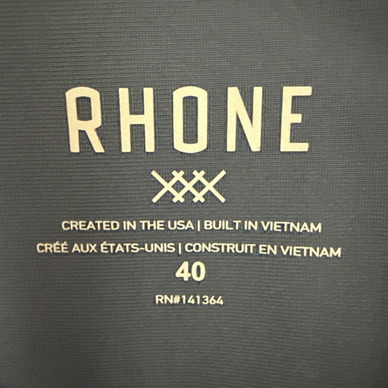 Rhone Rhone Commuter Pant Mens Size 40 Slim Slate Blue Flex Knit Size US 40 / EU 56 - 2 Thumbnail