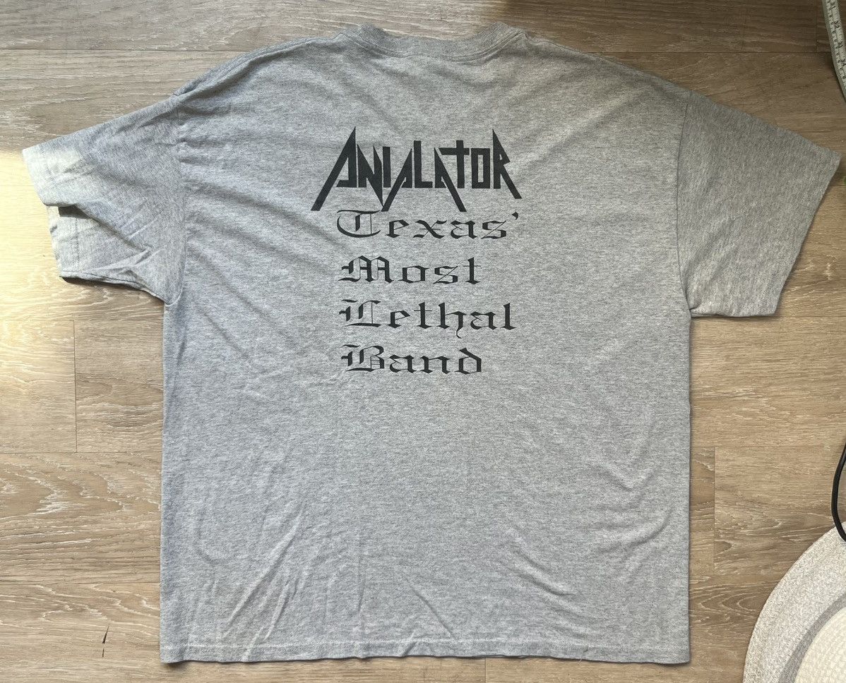 Band Tees Vintage Y2K Anialator Metal Band Tee Size US XL / EU 56 / 4 - 2 Thumbnail