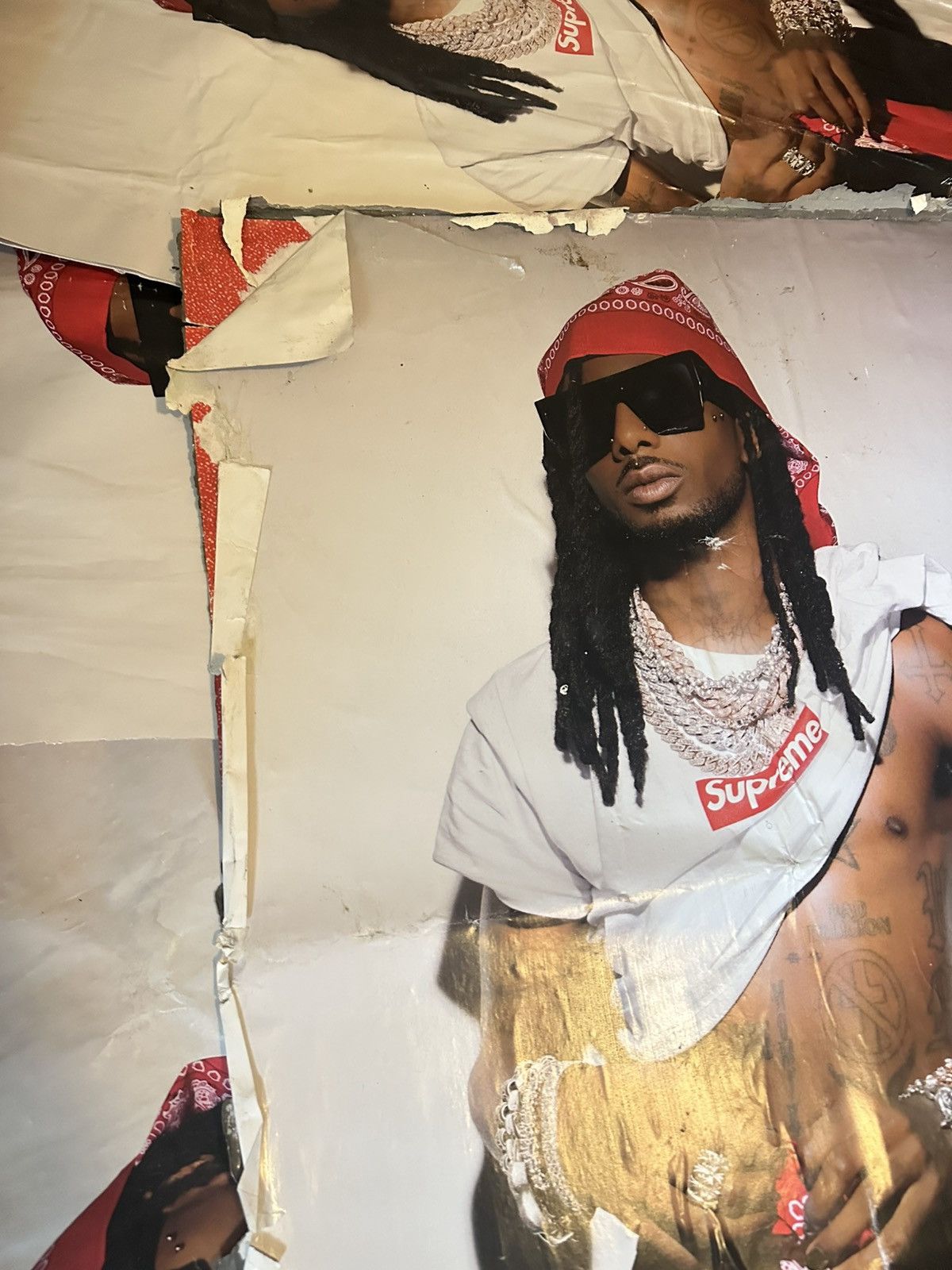 Supreme PlayBoi Carti Supreme Poster Size ONE SIZE - 3 Thumbnail