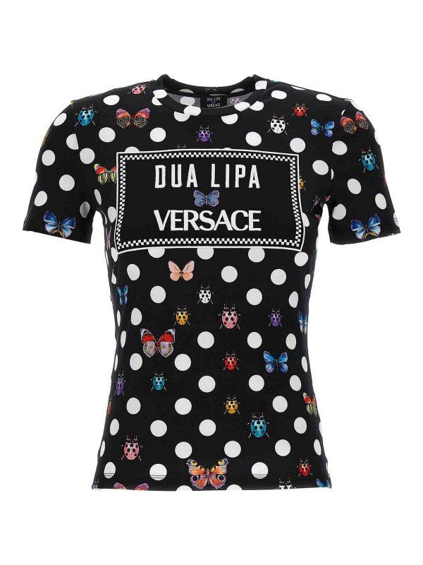 Versace o1y0226 Crewneck T-Shirt in Multicolor Size XS / US 0-2 / IT 36-38 - 1 Thumbnail
