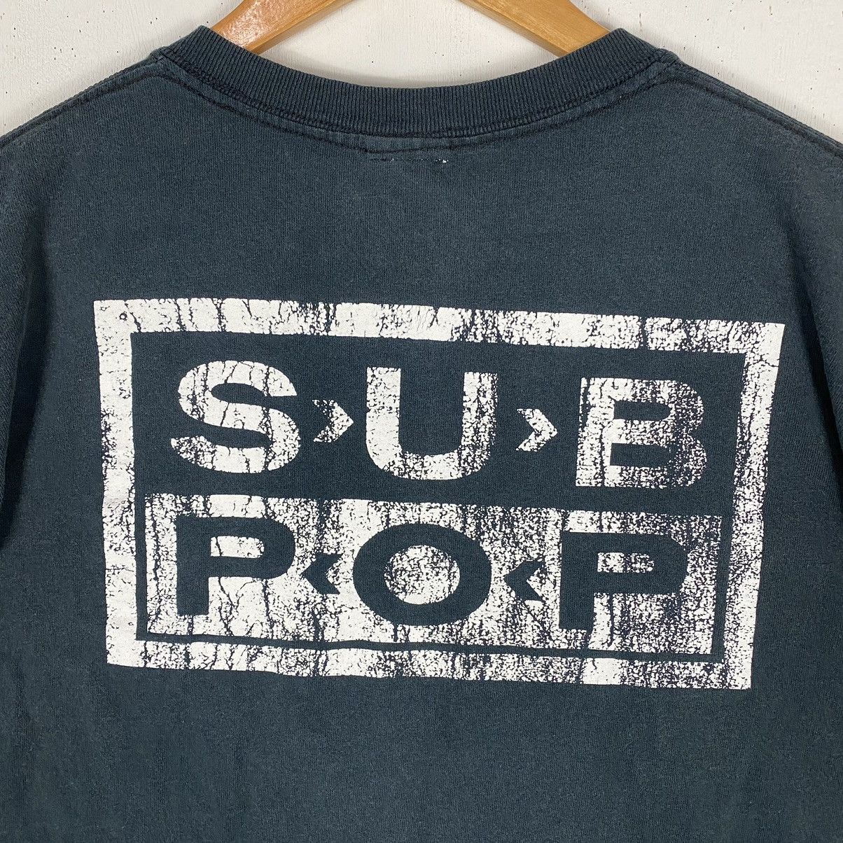 Band Tees × Vintage Vintage 00's NO COMMENT Sub Pop Records Tee Size US M / EU 48-50 / 2 - 7 Thumbnail