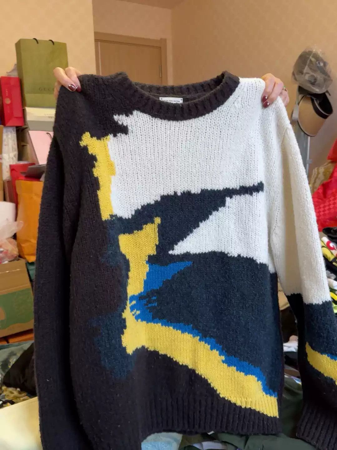 Dries Van Noten DRIES VAN NOTENsweater Size US L / EU 52-54 / 3 - 1 Thumbnail