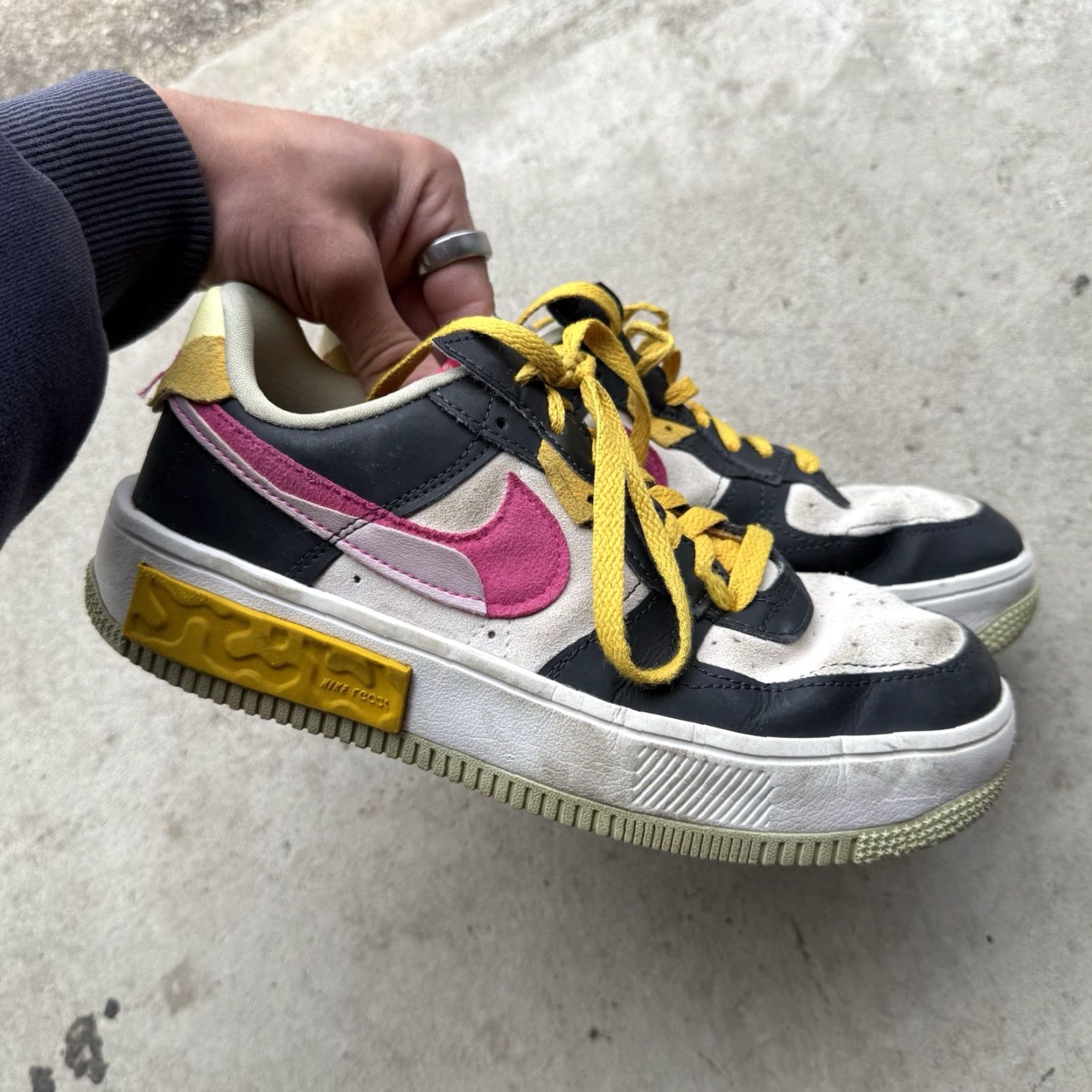 Nike VINTAGE Nike Air Force 1 Fontanka Pink Prime Women’s Size 8 Sneaker Size US 8 / IT 38 - 2 Thumbnail
