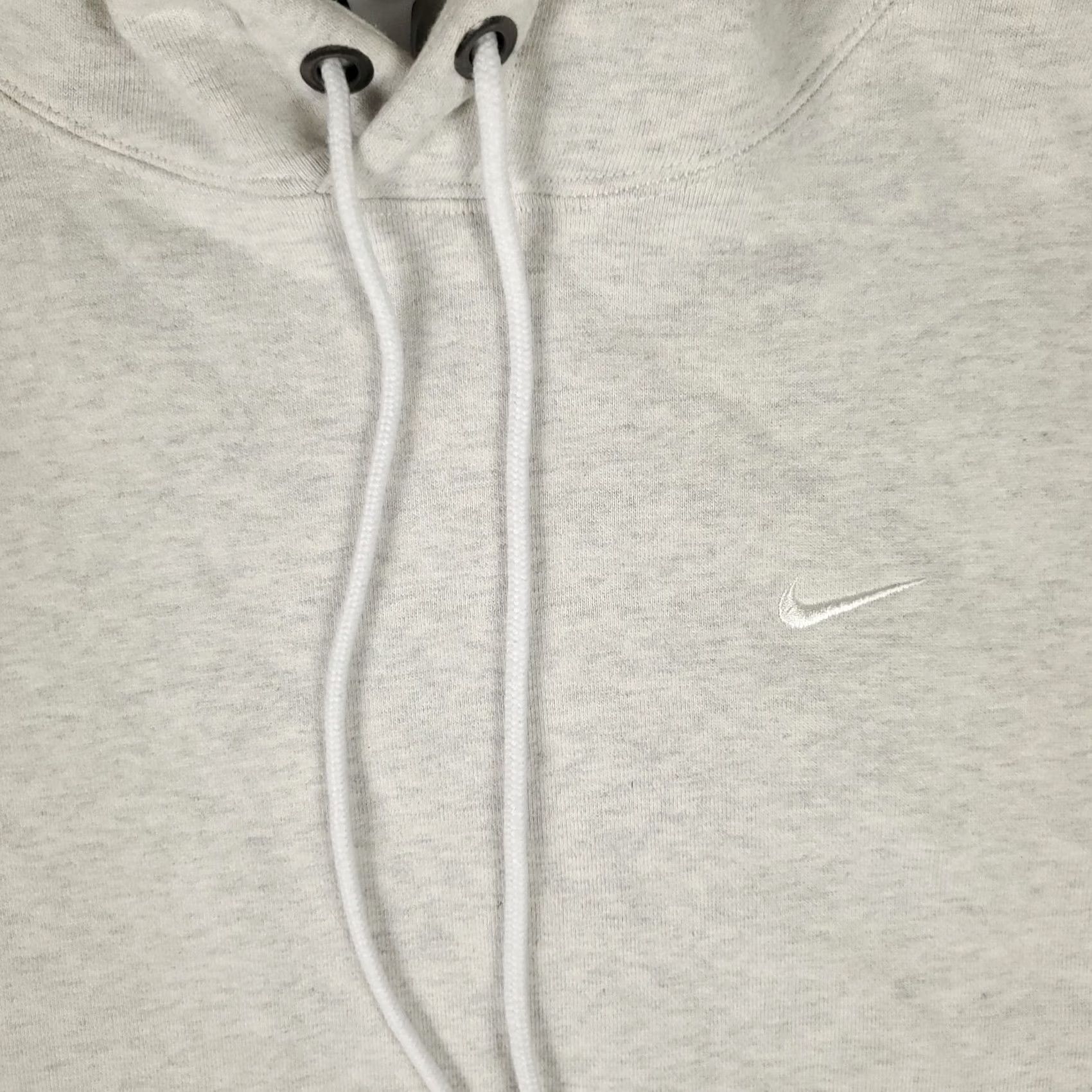 Nike Nike Hoodie Mens M gray Pullover Sweatshirt Swoosh Logo Long Sleeve Mock Neck Foldable Drawstring Winter All Seasons Regular Fit Size US M / EU 48-50 / 2 - 3 Thumbnail