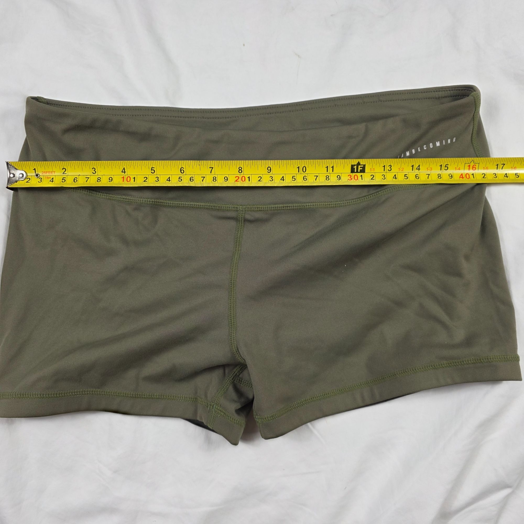 Other IAB MFG I Am Becoming Womens Size 14 XXL Olive Green Shorts Size 36" / US 14 / IT 50 - 7 Thumbnail