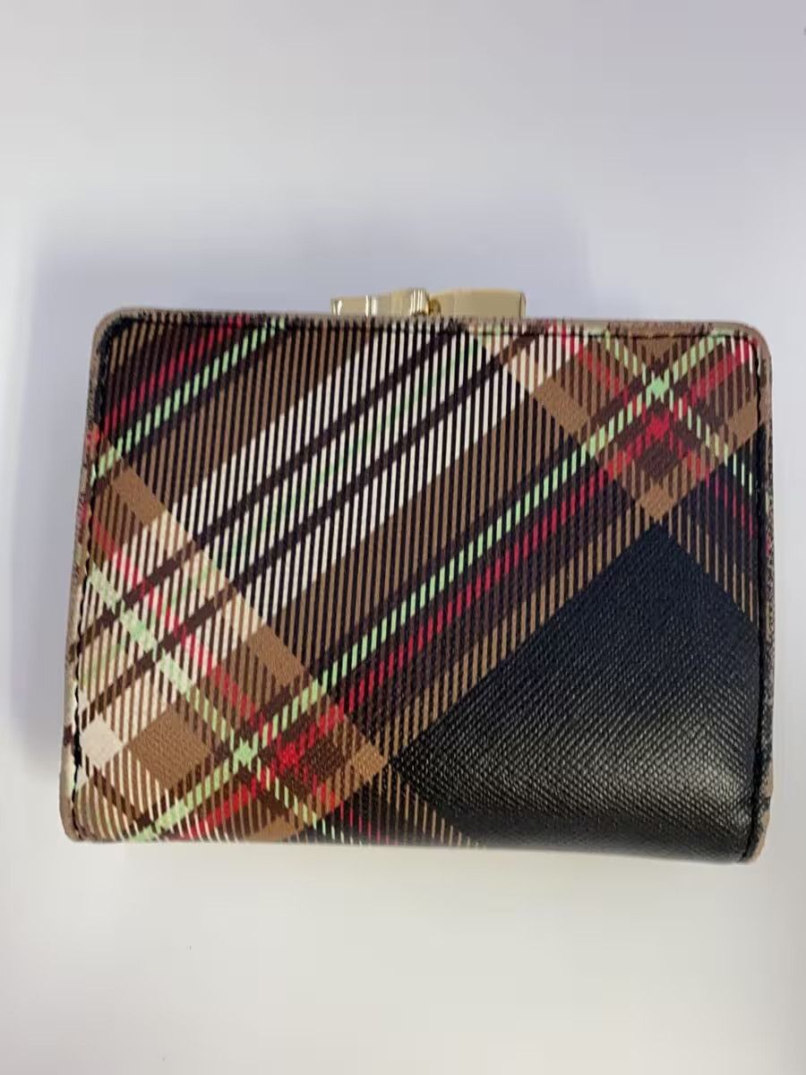 Vivienne Westwood Plaid Orb Vegan Leather Wallet Size ONE SIZE - 2 Thumbnail