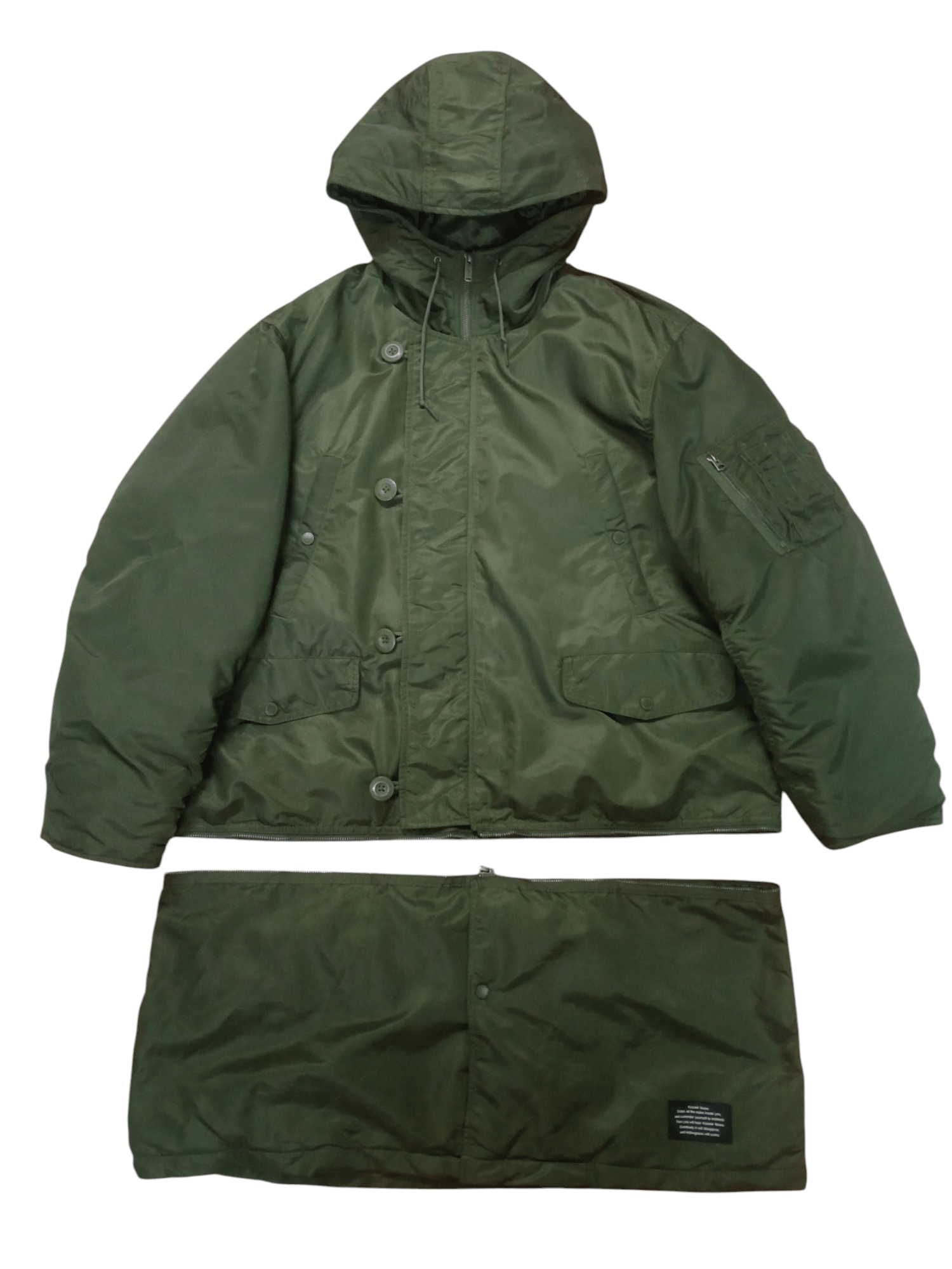 GU × Undercover Rare GU UNDERCOVER Puffer Long Jacket Size US XL / EU 56 / 4 - 1 Thumbnail