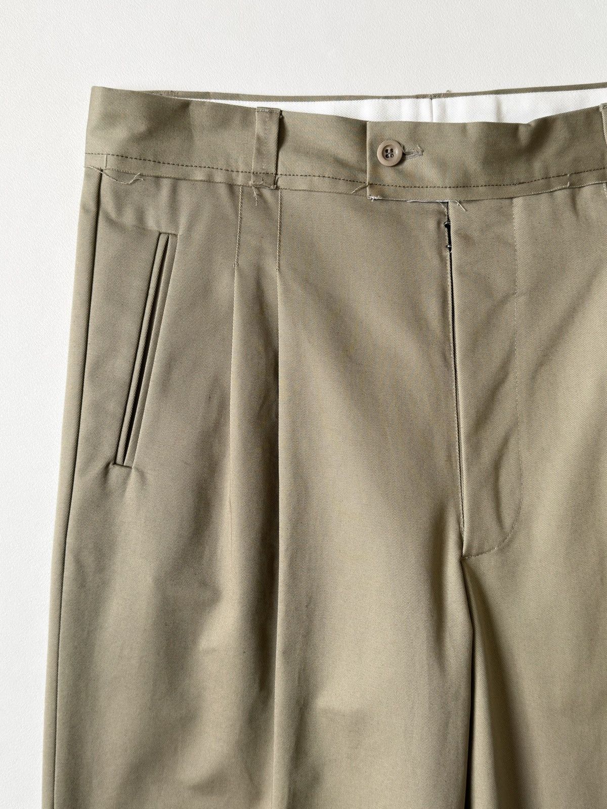 Maison Margiela S/S 22 ‘Reworked Waist Band’ Wide Leg Pants Size US 32 / EU 48 - 3 Thumbnail