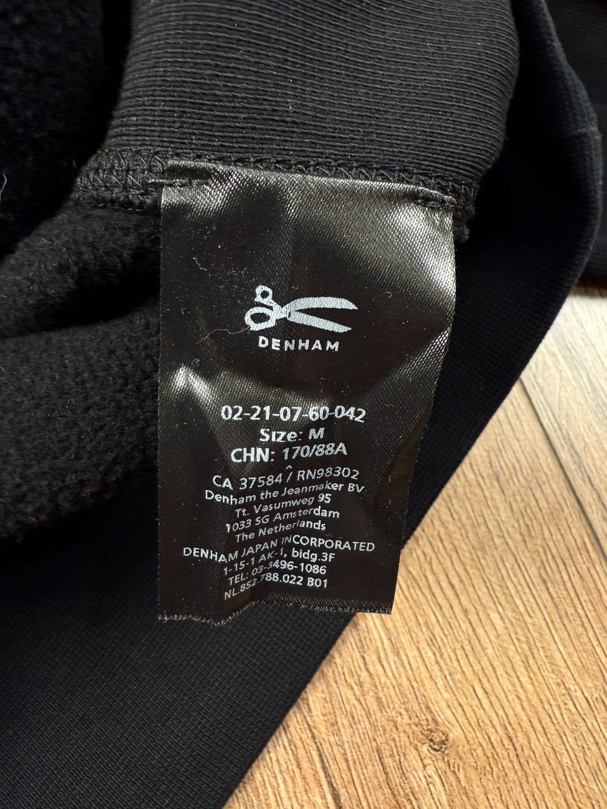 DENHAM DENHAM Women’s Black Hoodie Scissors Logo Size M Size M / US 6-8 / IT 42-44 - 6 Thumbnail