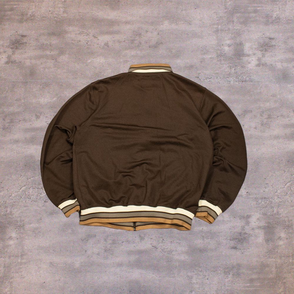 Japanese Brand Vintage VTG Y2K 2000's 00's Ripzone Brown Track Jacket Size US M / EU 48-50 / 2 - 2 Thumbnail