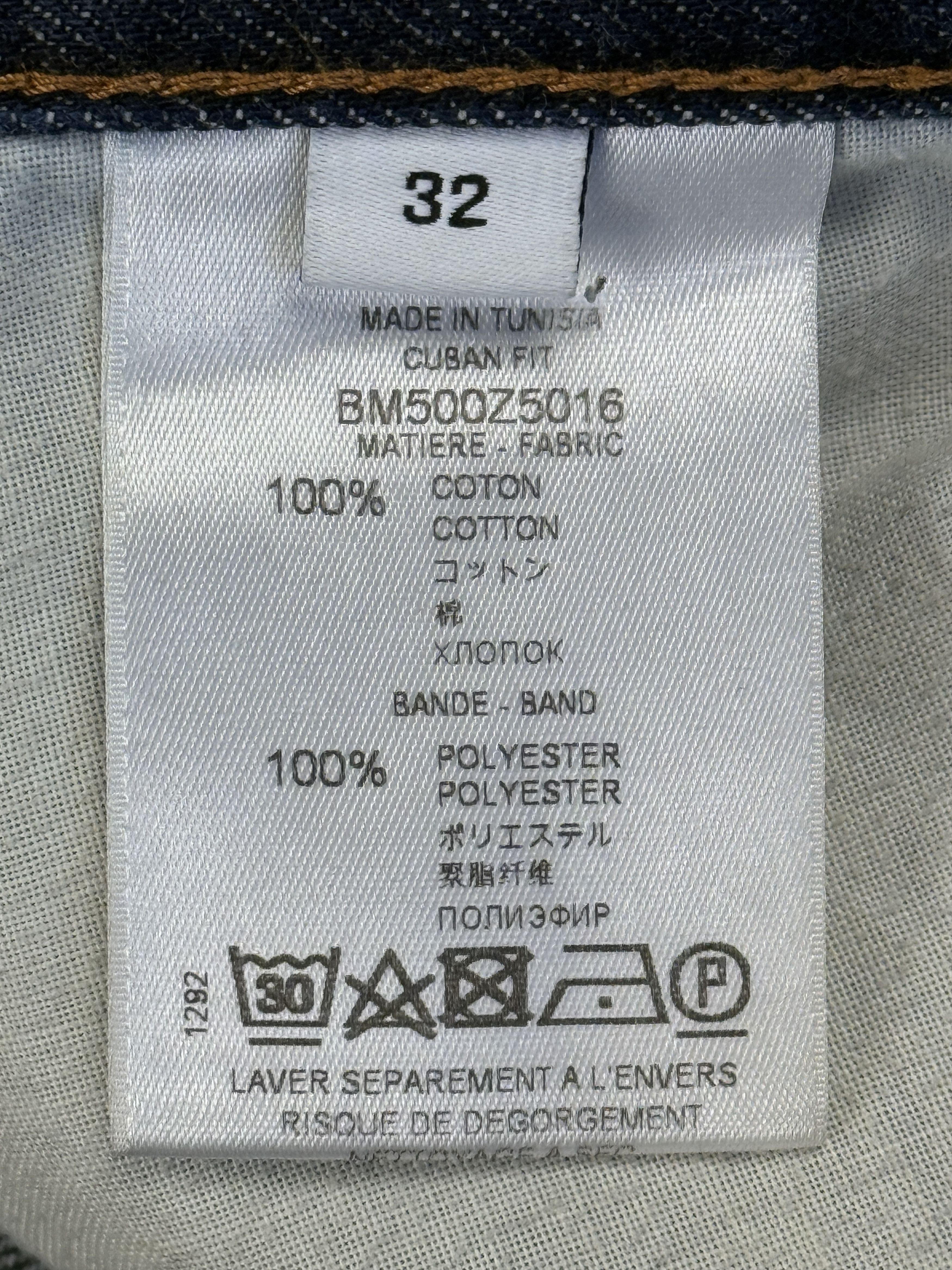 Givenchy Givenchy Dark Blue Cuban Fit Jeans Size 32 Size US 32 / EU 48 - 7 Thumbnail