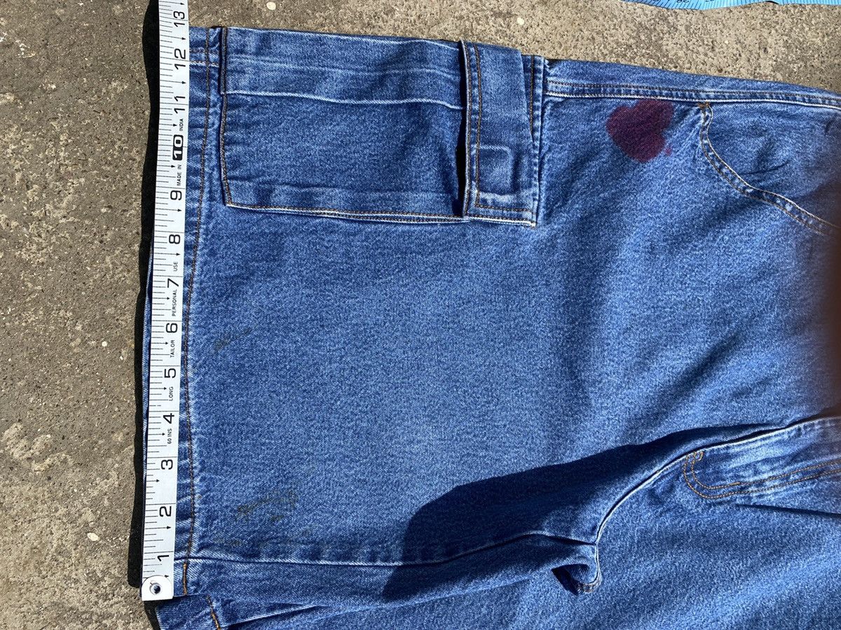 JNCO × Vintage ROW edge Denim Baggy short Size US 32 / EU 48 - 7 Thumbnail