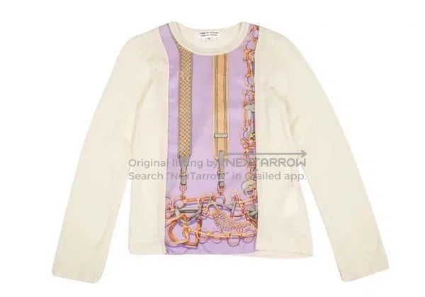 Other Comme Des Garcons Beige vintage candle pattern top Size XS / US 0-2 / IT 36-38 - 2 Thumbnail