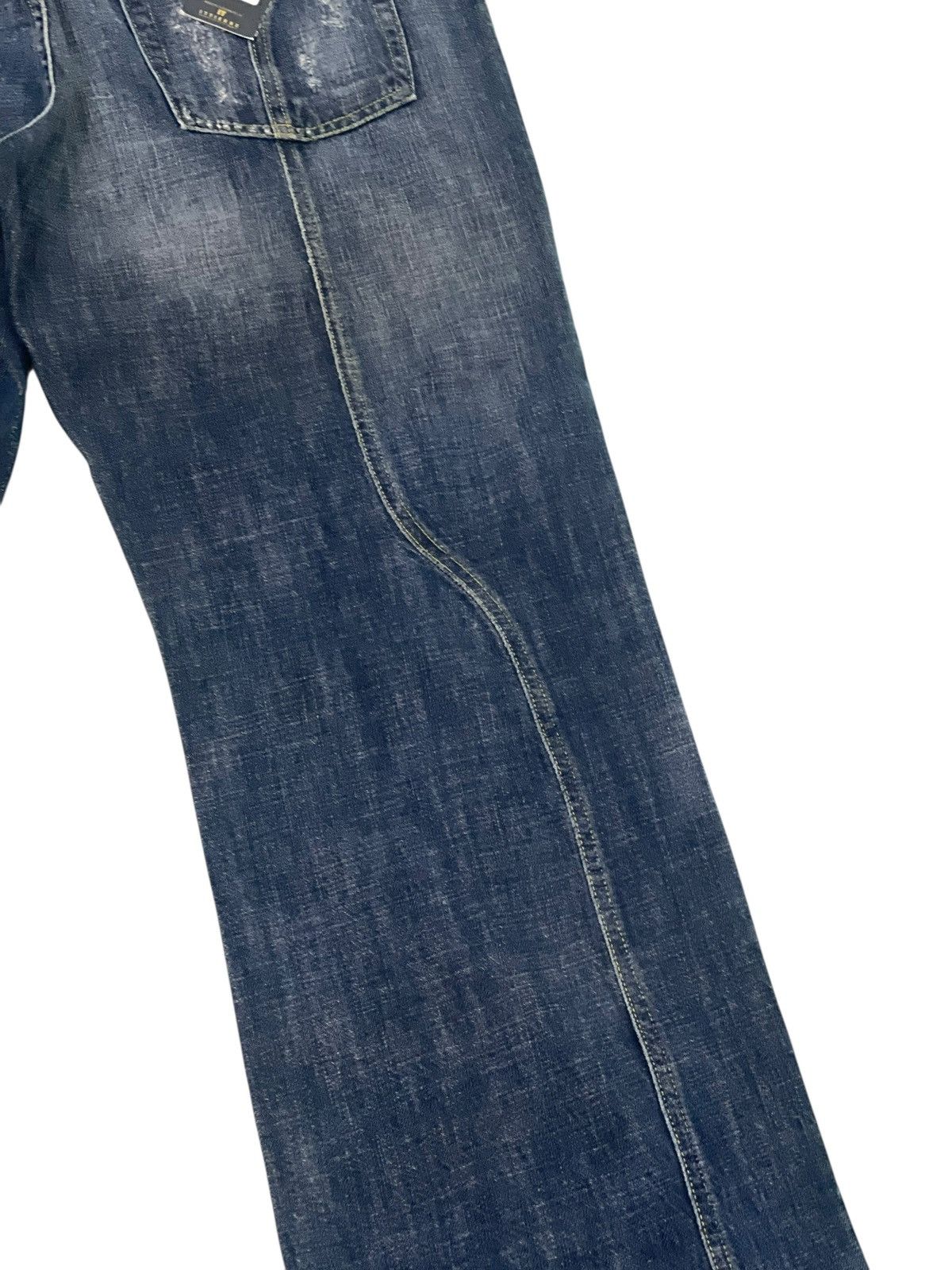 Roberto Cavalli Wide Jeans Just Cavalli Chrome Heart Dior Erd cdg Amiri 2🟦9 Size US 35 - 11 Thumbnail