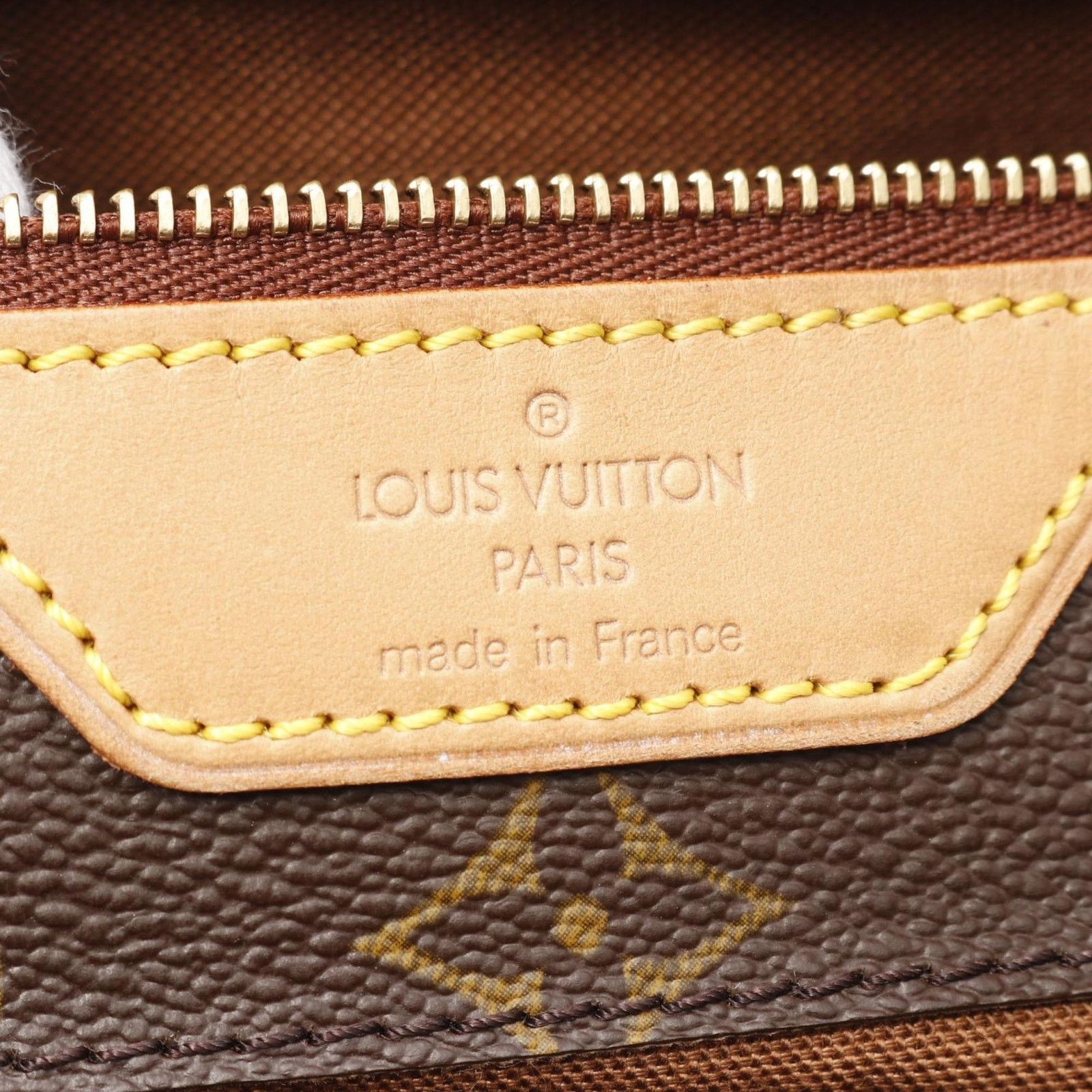 Louis Vuitton Monogram Canvas Brown Tote Bags