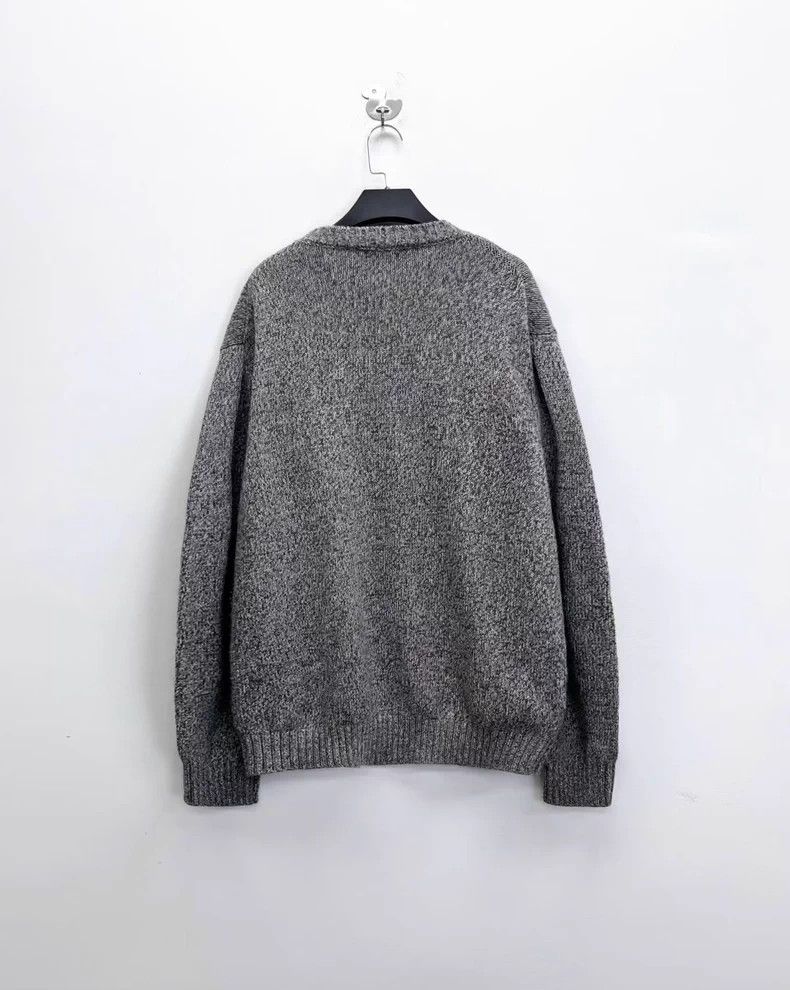 Louis Vuitton Louis Vuitton Grey bullet-screen monogrammed logo cashmere Size US XXL / EU 58 / 5 - 2 Thumbnail