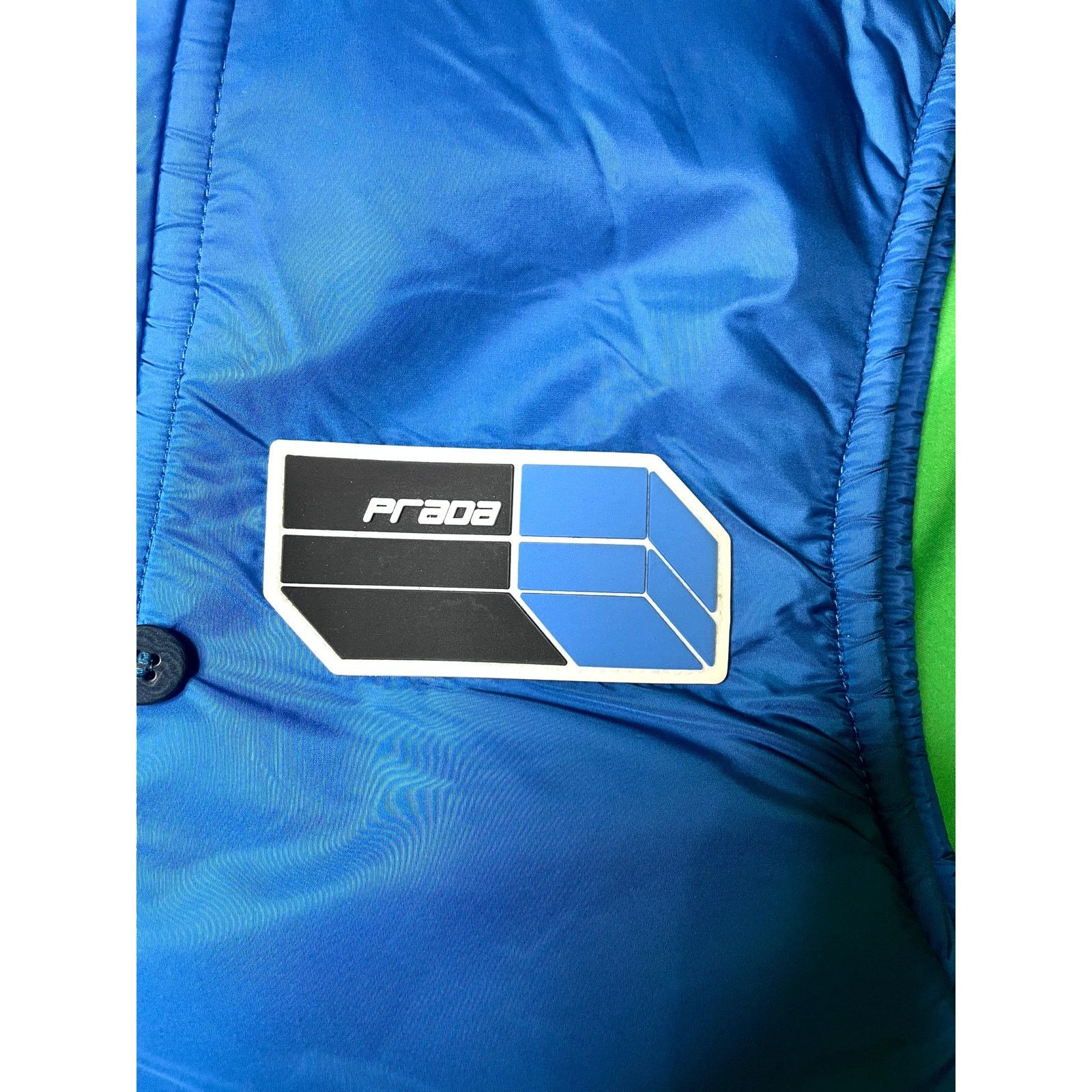 Prada Prada Puffer Blue Vest Size S / US 4 / IT 40 - 3 Thumbnail
