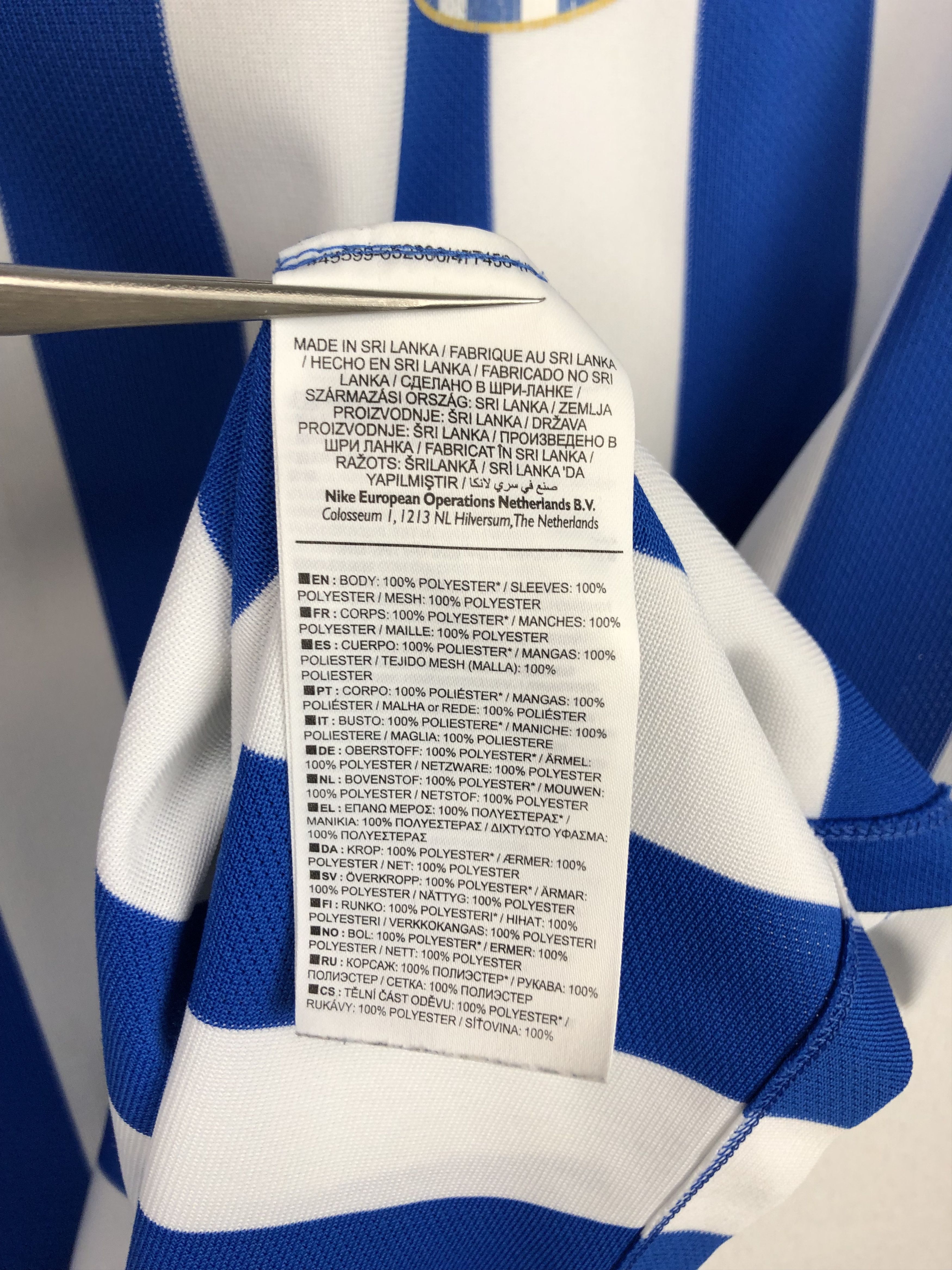 Nike Esbjerg Football Shirt Nike Soccer Jersey Trikot Athletic Size US XL / EU 56 / 4 - 6 Thumbnail