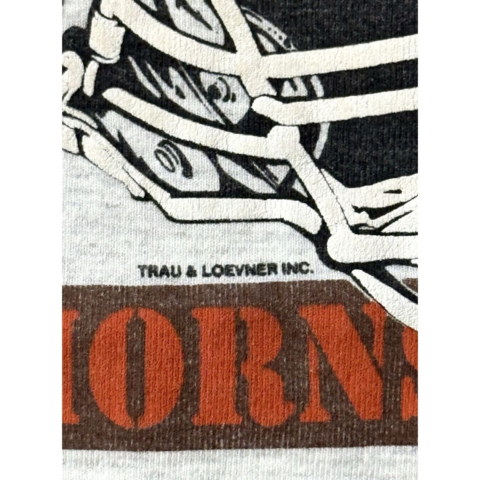 Vintage VINTAGE Bevo Crewneck Sweatshirt XL Men Gray 90s Texas Longhorns Football Graphic Print Size US XL / EU 56 / 4 - 5 Thumbnail