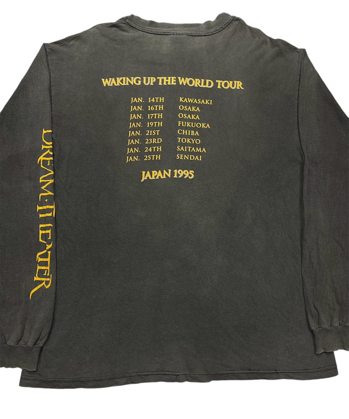 Band Tees × Vintage Vintage 90s Dream Theater Waking Up The World Tour Japan Size US L / EU 52-54 / 3 - 14 Thumbnail