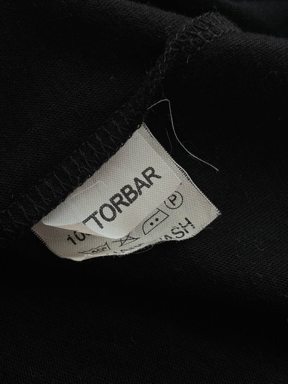 Burberry Burberry Top Black Velvet Trim Deep Neck Size S / US 4 / IT 40 - 12 Thumbnail