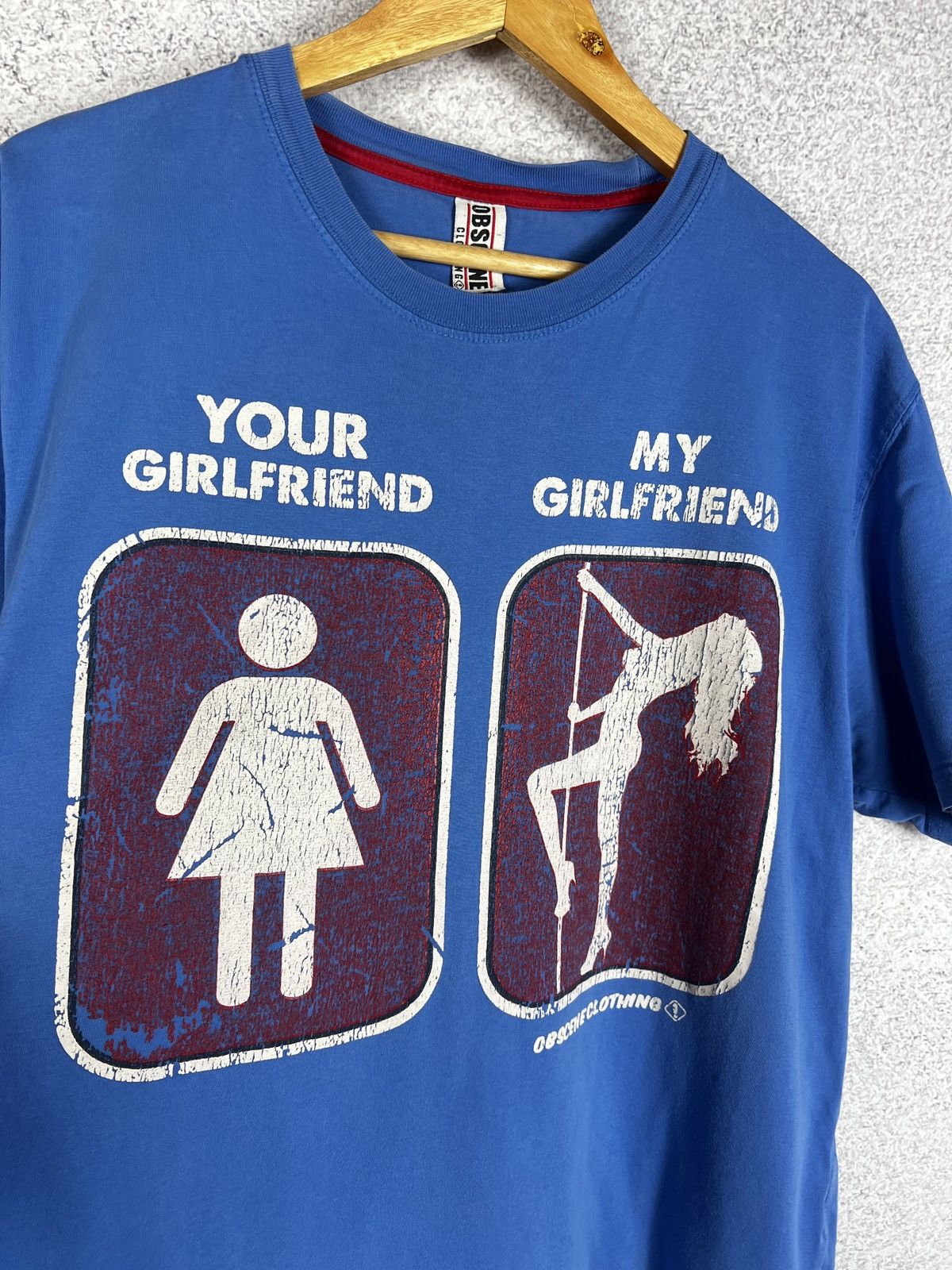 Other Vintage Humor Y2K Different Girlfriend Tee Size US L / EU 52-54 / 3 - 5 Thumbnail