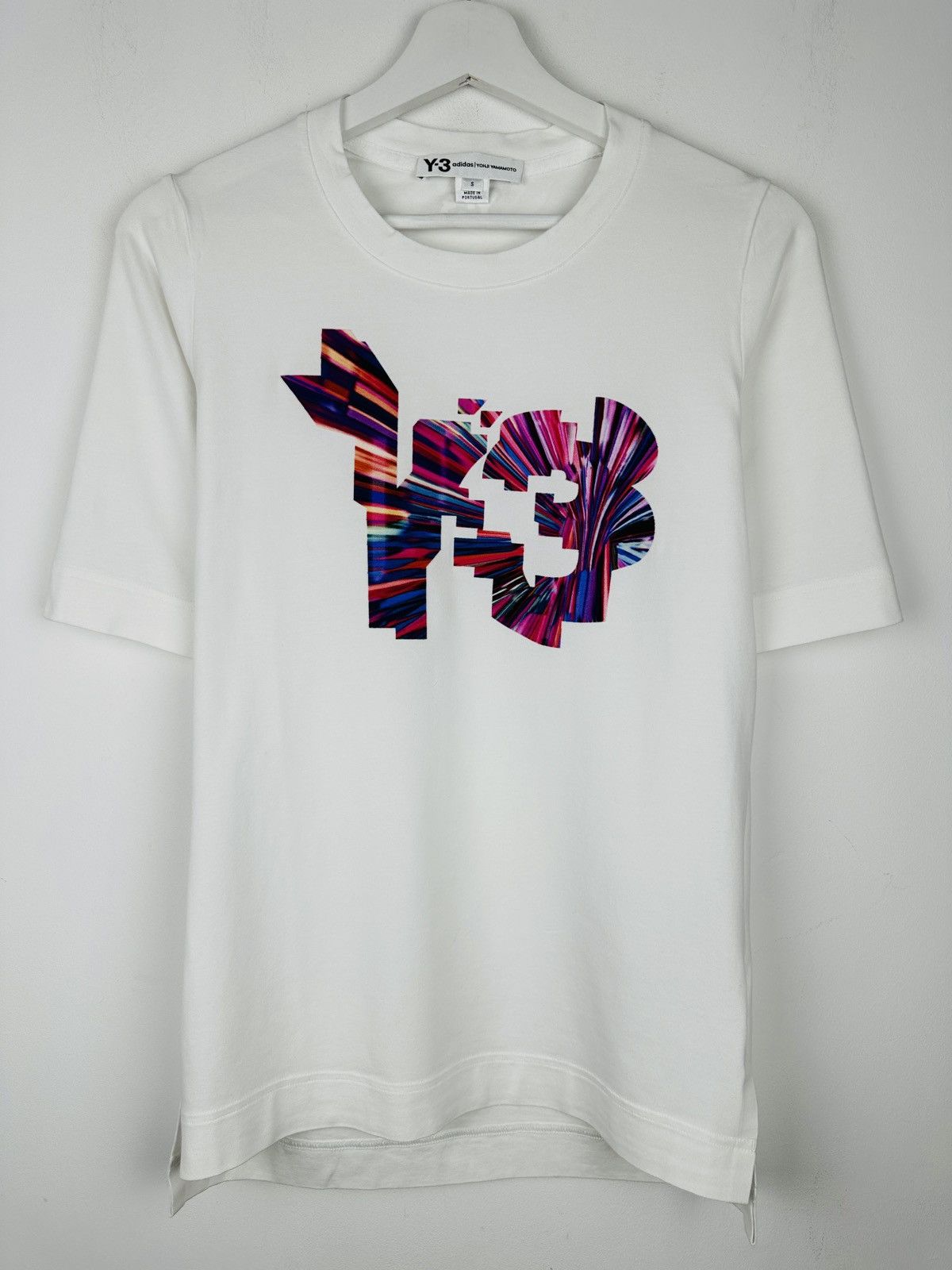Yohji Yamamoto Yohji Yamamoto Y-3 Big Logo T Shirt Tee Size S / US 4 / IT 40 - 1 Thumbnail
