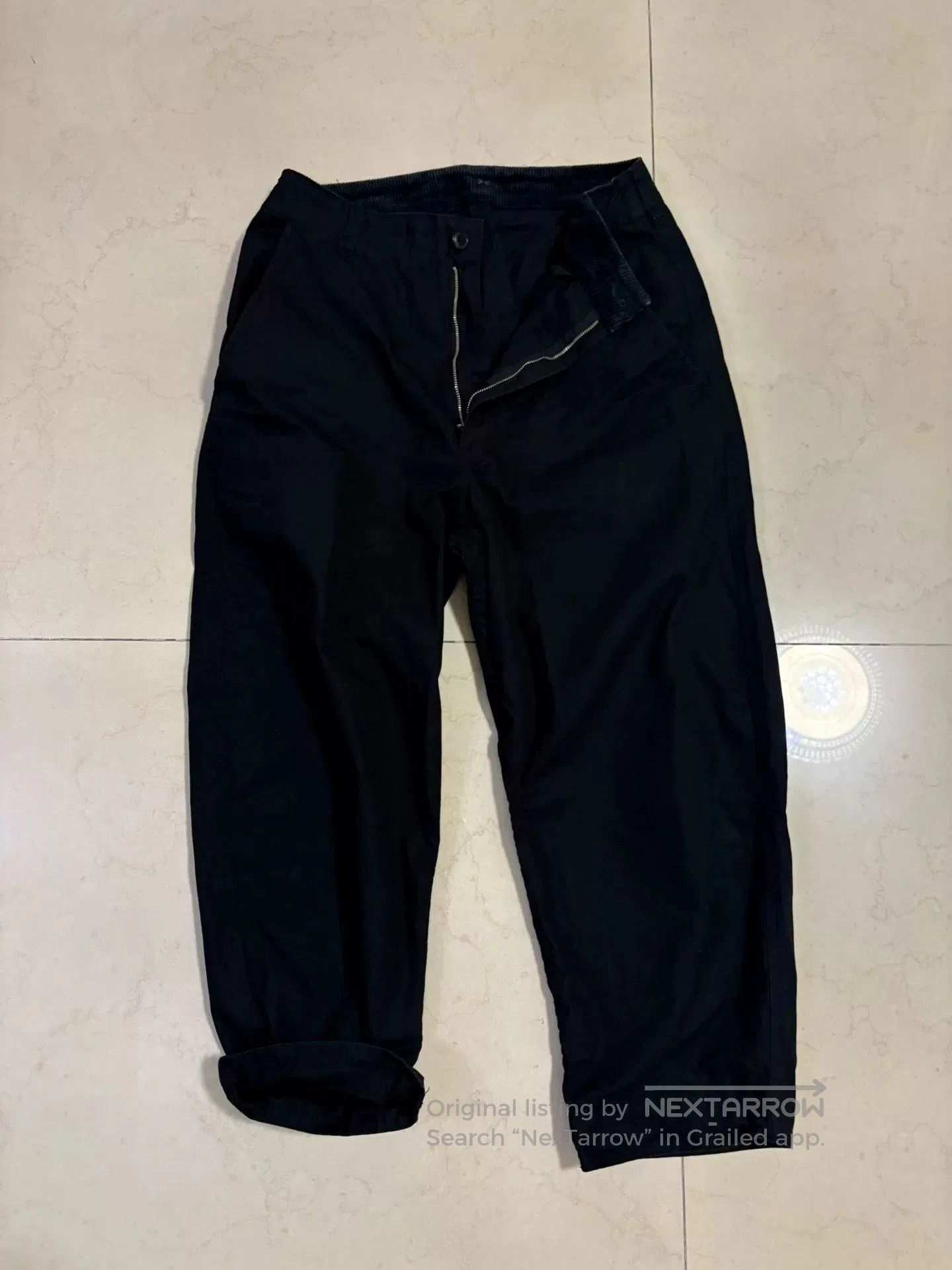 Porter Classic Porter Classic Corduroy Trousers in Black. Size US 28 / EU 44 - 1 Thumbnail
