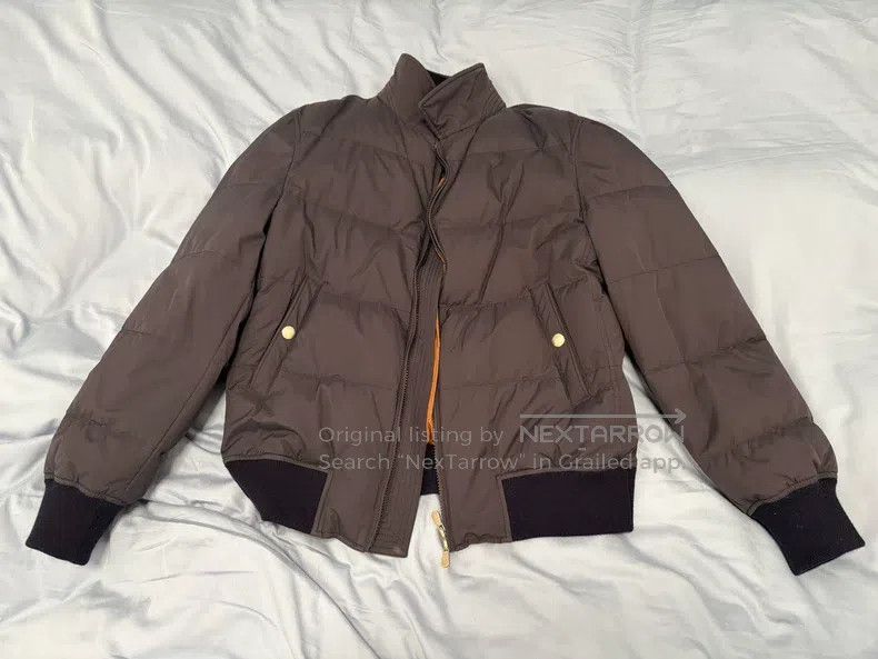 Brunello Cucinelli Brunello Cucinelli Men's Bomber + Collar Down Jacket Size US S / EU 44-46 / 1 - 1 Thumbnail