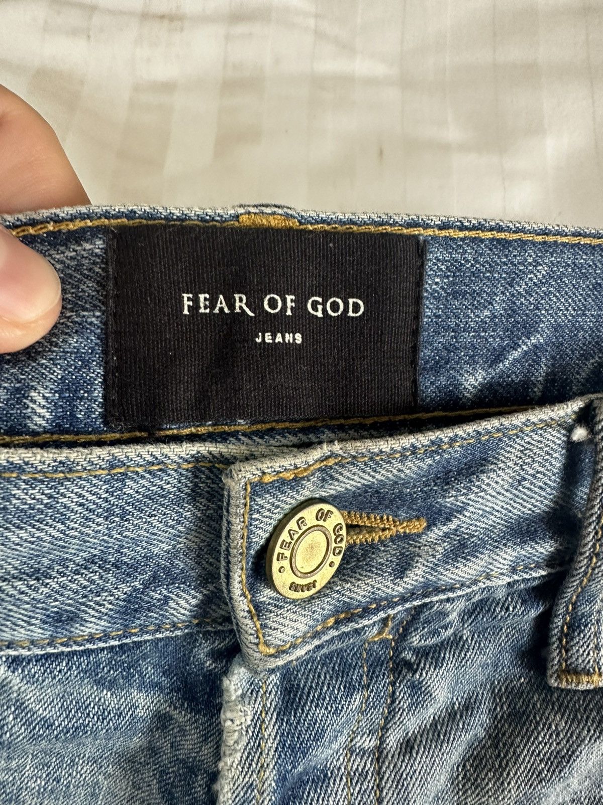 Fear of God 5th collection denim short Size US 30 / EU 46 - 4 Thumbnail