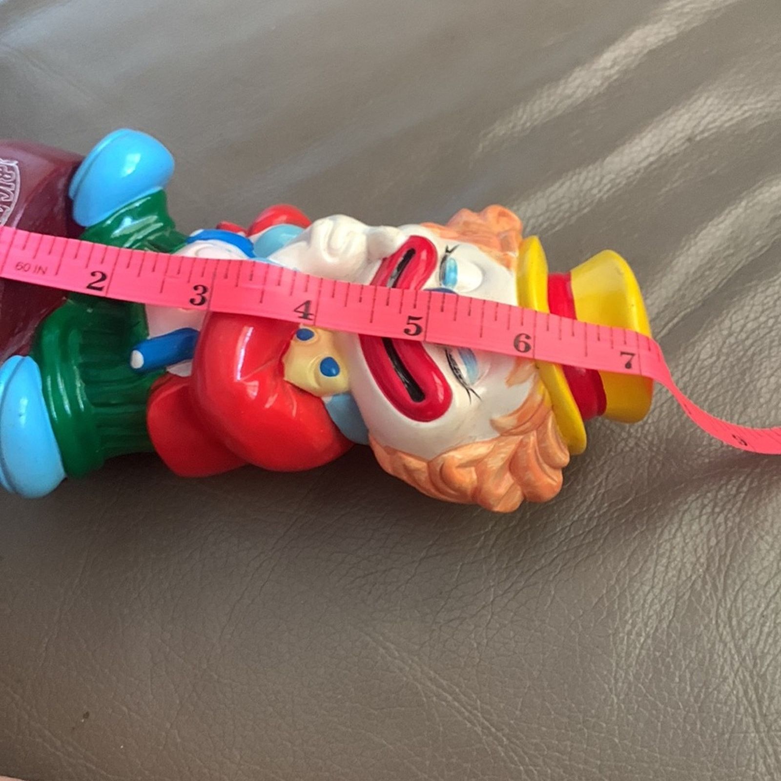 Vintage CLOWN BANK,vintage 80’s plastic Size ONE SIZE - 7 Thumbnail