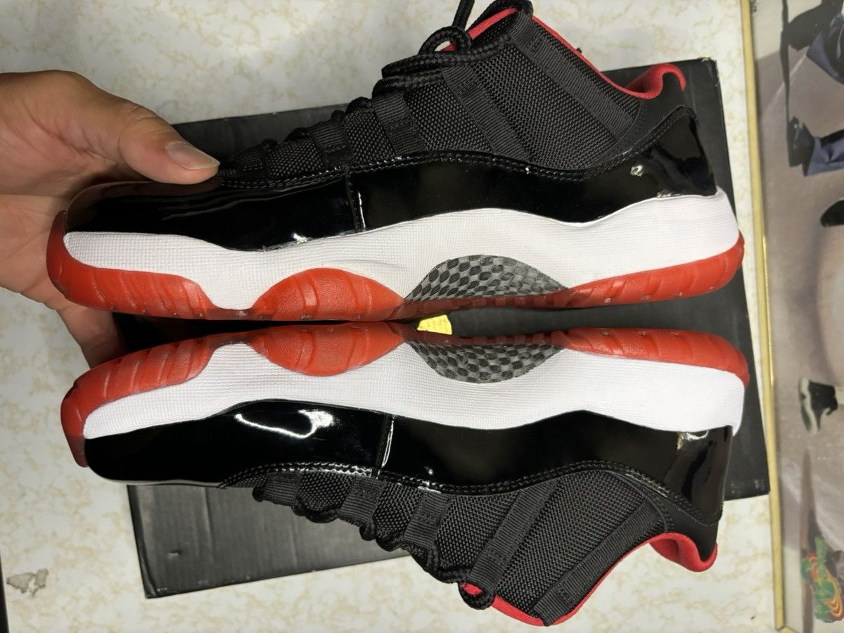Jordan Brand Jordan Retro 11 low ‘bred” Size US 9.5 / EU 42-43 - 3 Thumbnail
