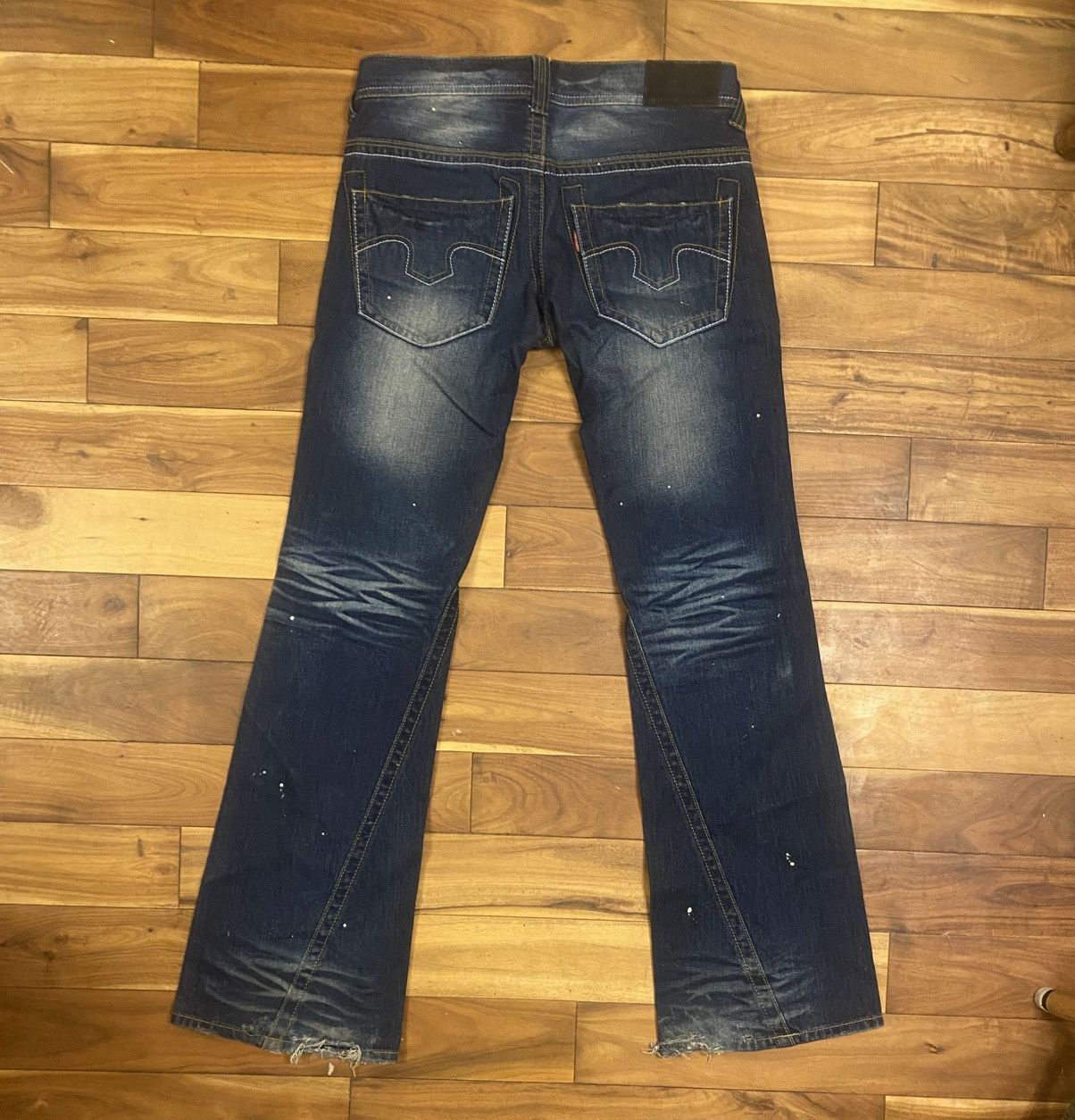 If Six Was Nine × Tornado Mart Tornado mart flared jeans Size US 30 / EU 46 - 2 Thumbnail