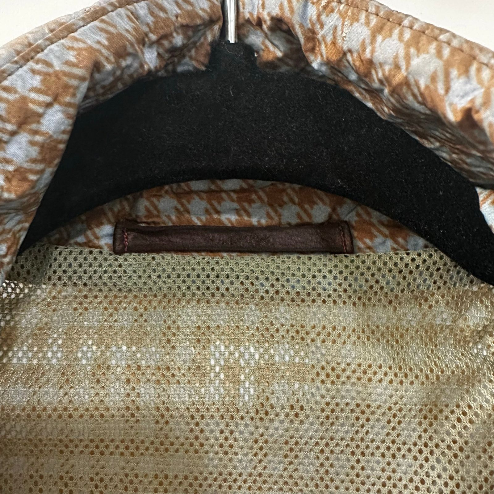 Valentino Valentino Garavani Nylon Italian Jacket Brown/Blue IT 46 Size US S / EU 44-46 / 1 - 13 Thumbnail