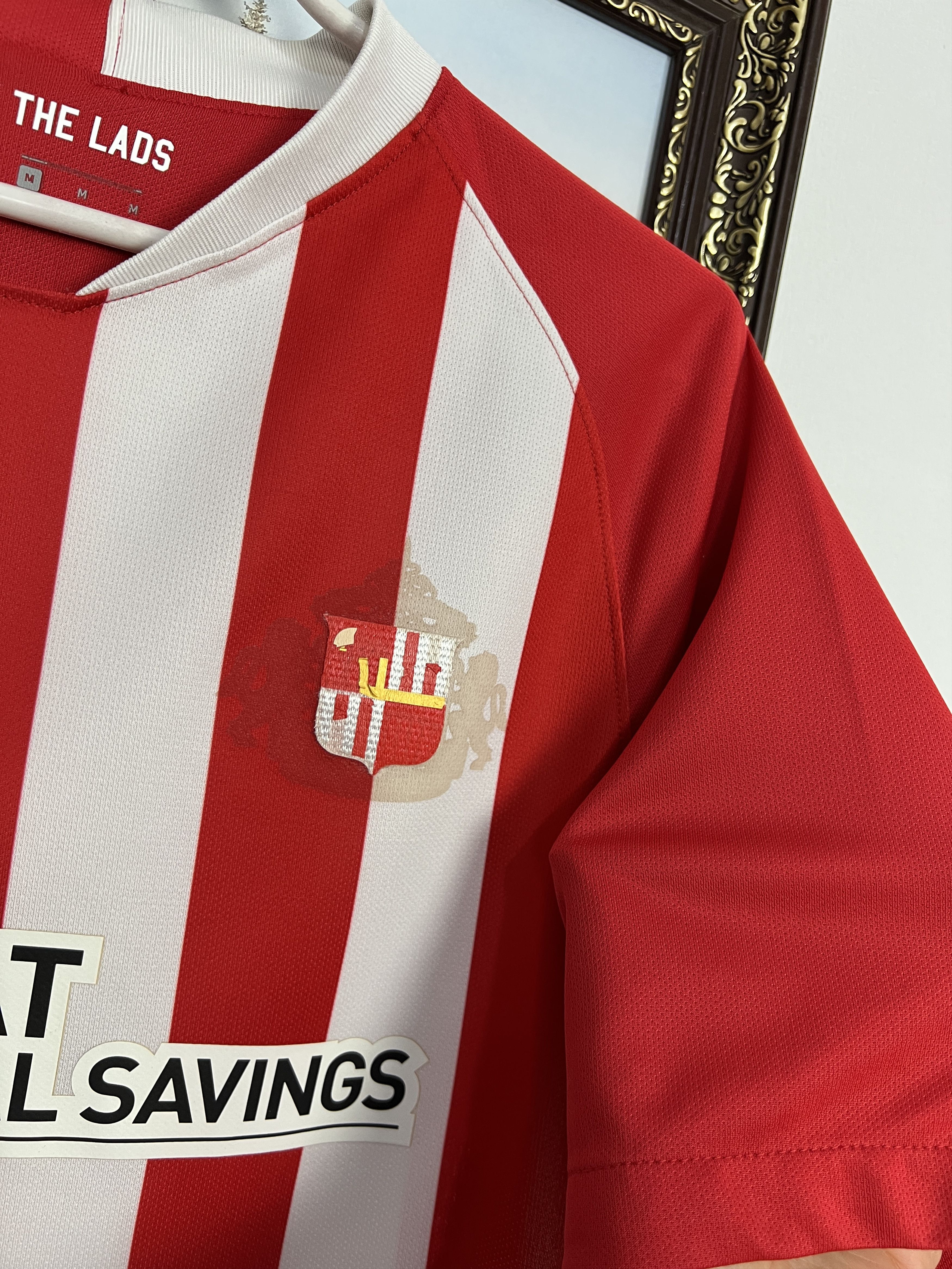 Nike Sunderland football shirt 2020 Soccer Nike Jersey Trikot Size US M / EU 48-50 / 2 - 4 Thumbnail