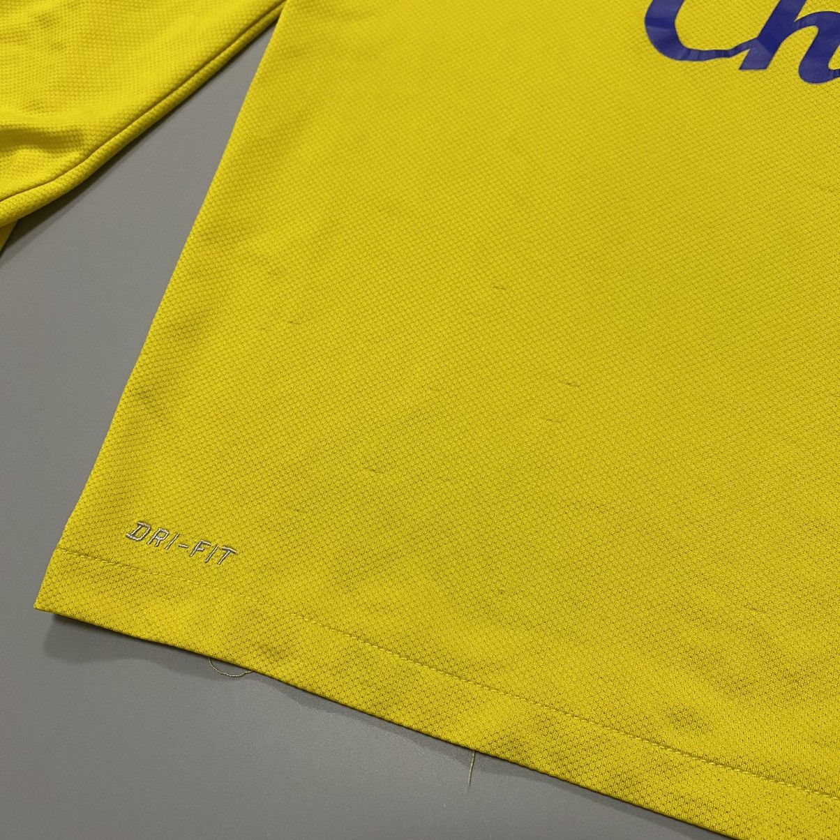 Nike Everton FC 2013/2014 Away Long Sleeve Jersey Football Shirt Size US M / EU 48-50 / 2 - 6 Thumbnail