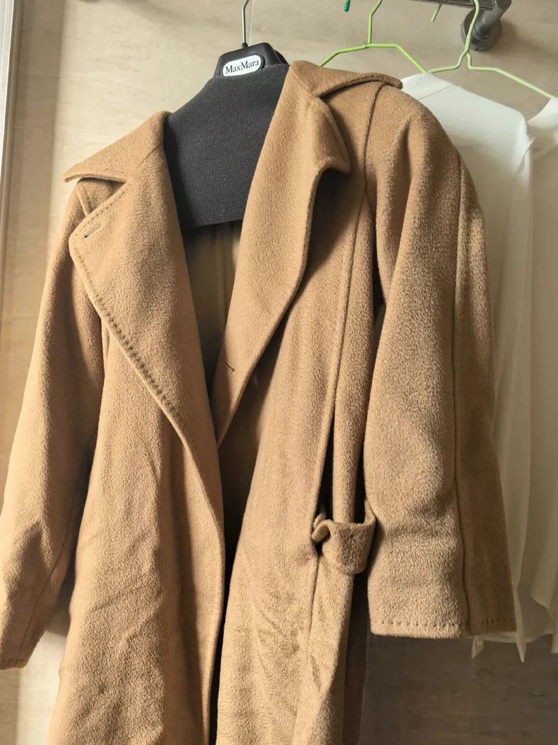 Max Mara Max Mara Camel hair classic coat Size S / US 4 / IT 40 - 6 Thumbnail