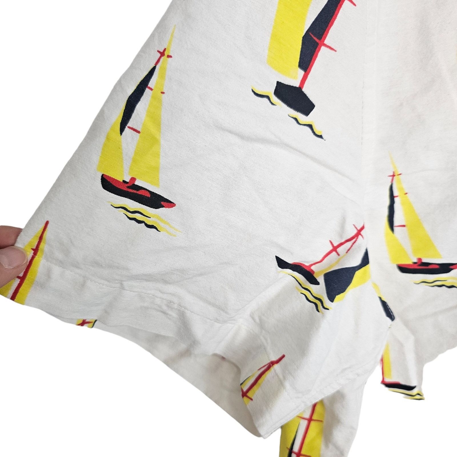 H&M H&M Shirt Mens Sailboat All Over Print Button Down Shirt XXL Size US XXL / EU 58 / 5 - 5 Thumbnail