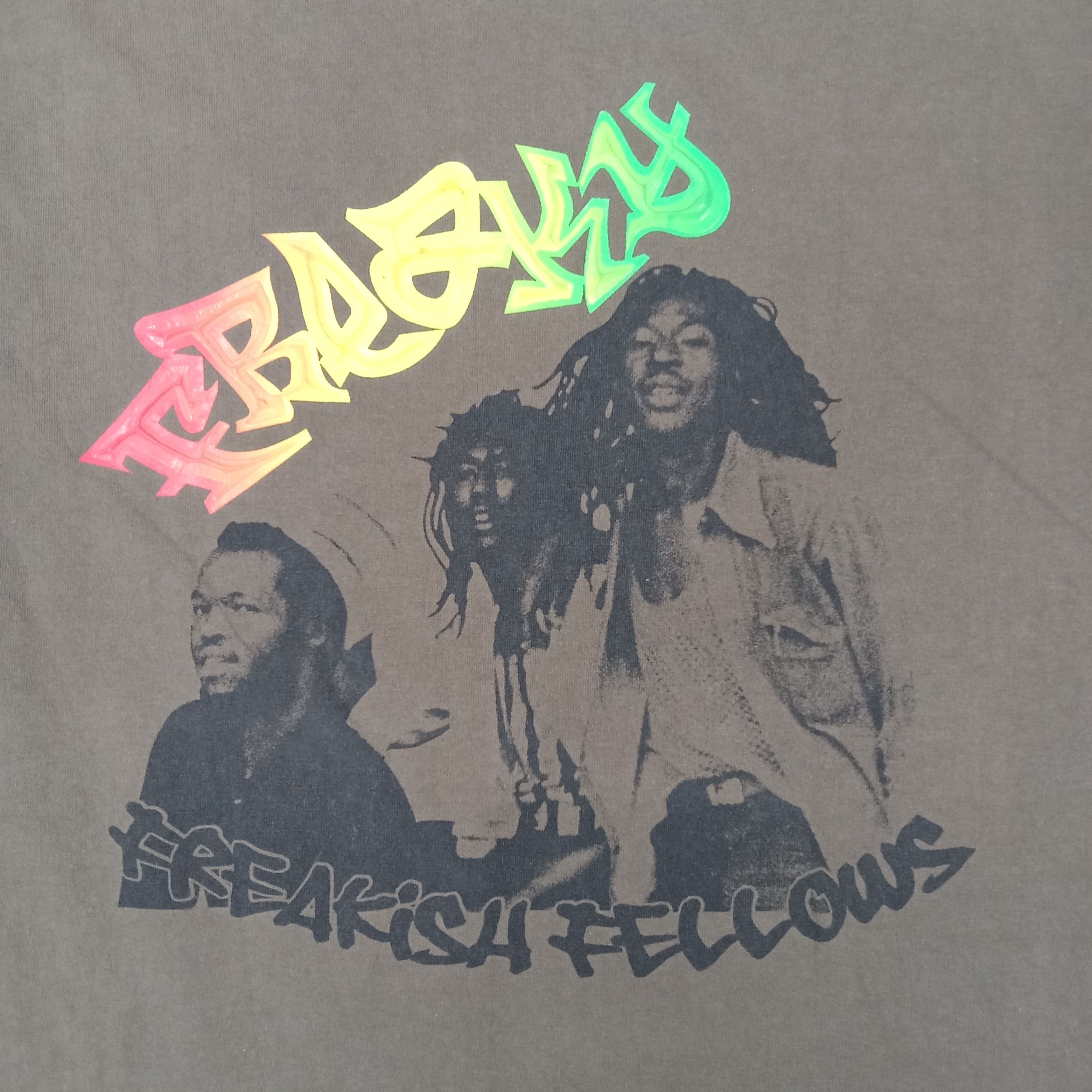 Band Tees × Rap Tees × Vintage Freakish Fellows Reggae Singer Freaky Massive Tshirt Size US XL / EU 56 / 4 - 2 Thumbnail
