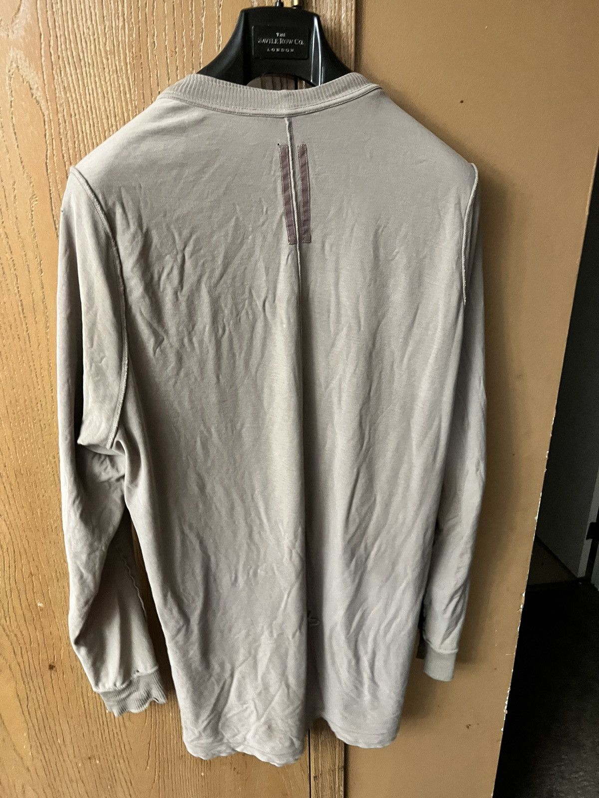 Rick Owens × Rick Owens Drkshdw Rick Owens Double Long Sleeve T-Shirt Size US M / EU 48-50 / 2 - 3 Thumbnail