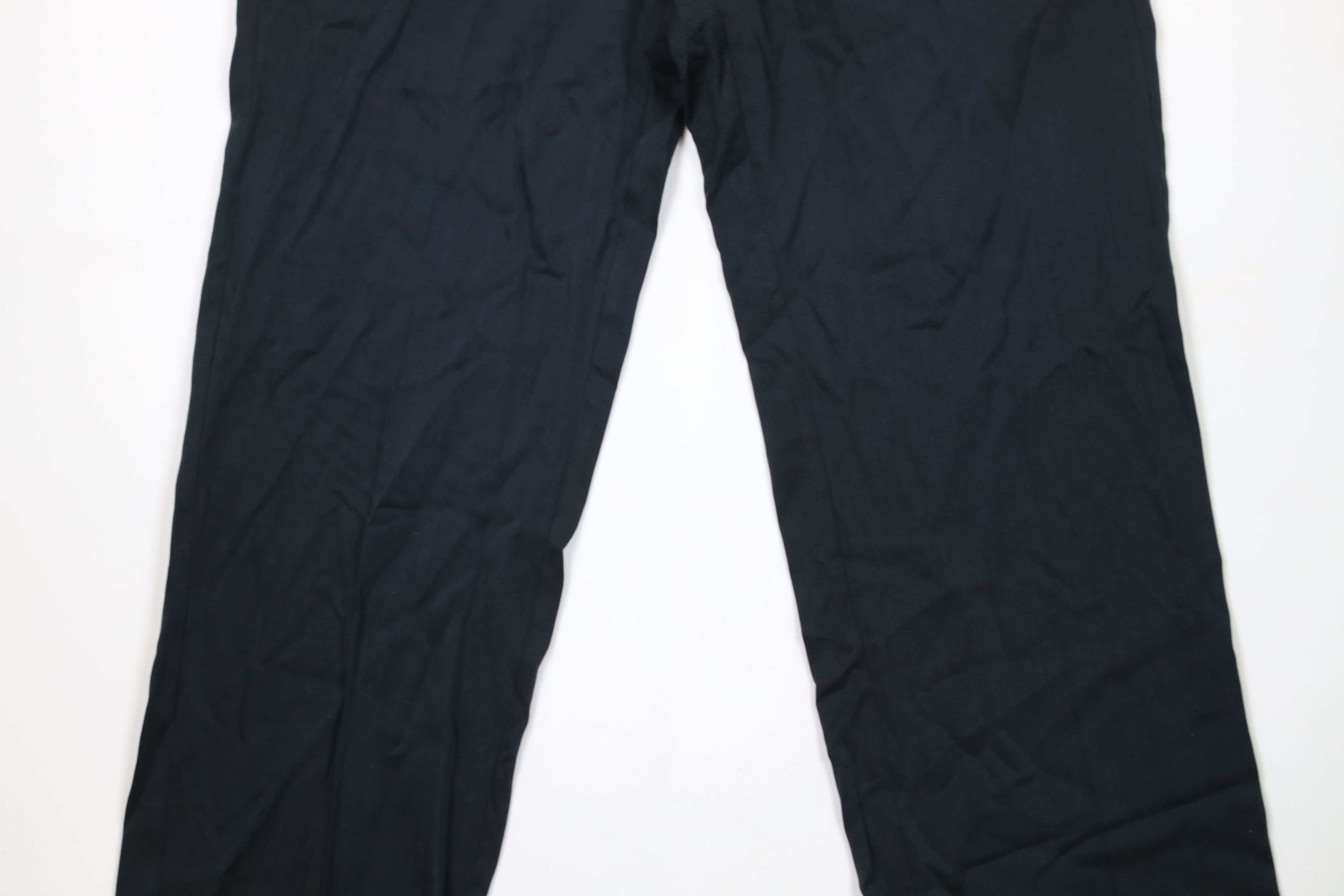 Tommy Bahama × Vintage Vintage Tommy Bahama Wool Blend Wide Leg Chino Pants Black Size US 38 / EU 54 - 3 Thumbnail