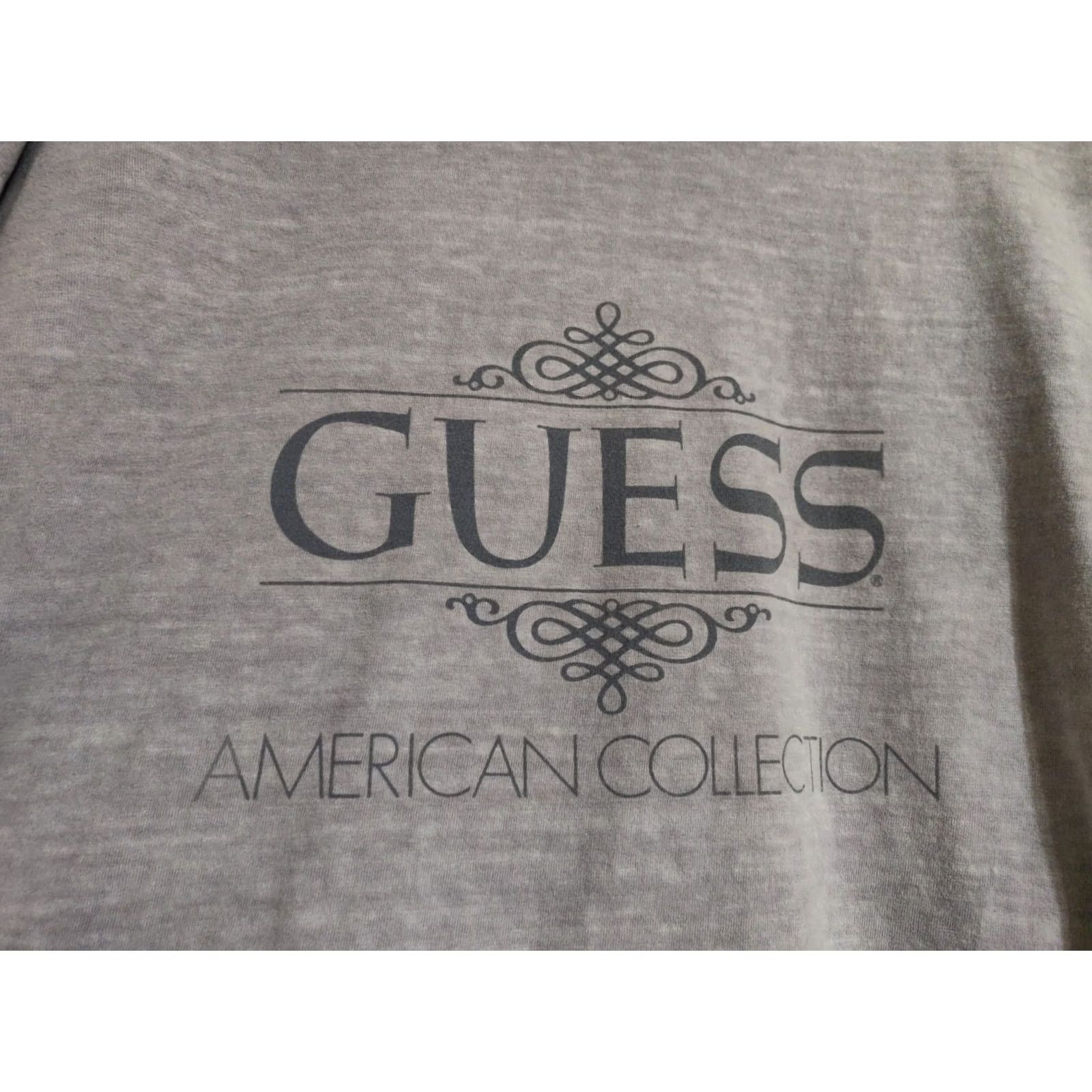 Guess VINTAGE GUESS Shirt Turtleneck Gray L/S One Size USA Size US L / EU 52-54 / 3 - 2 Thumbnail