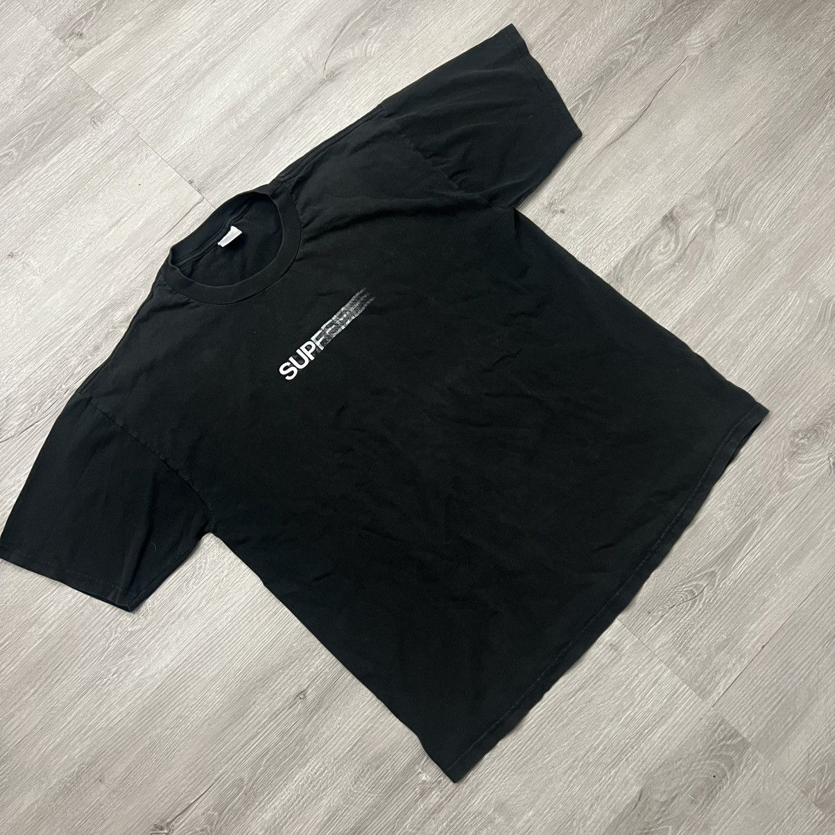 Supreme × Wtaps Supreme x wtaps superman logo tee in black from